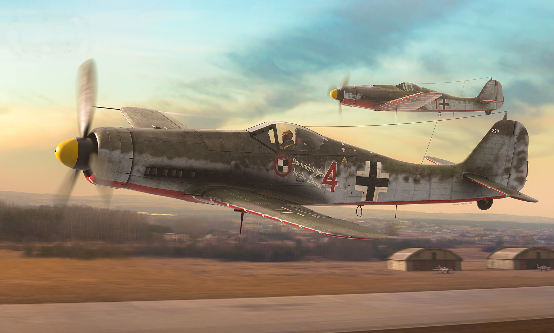 рисунок Fw 190D-9