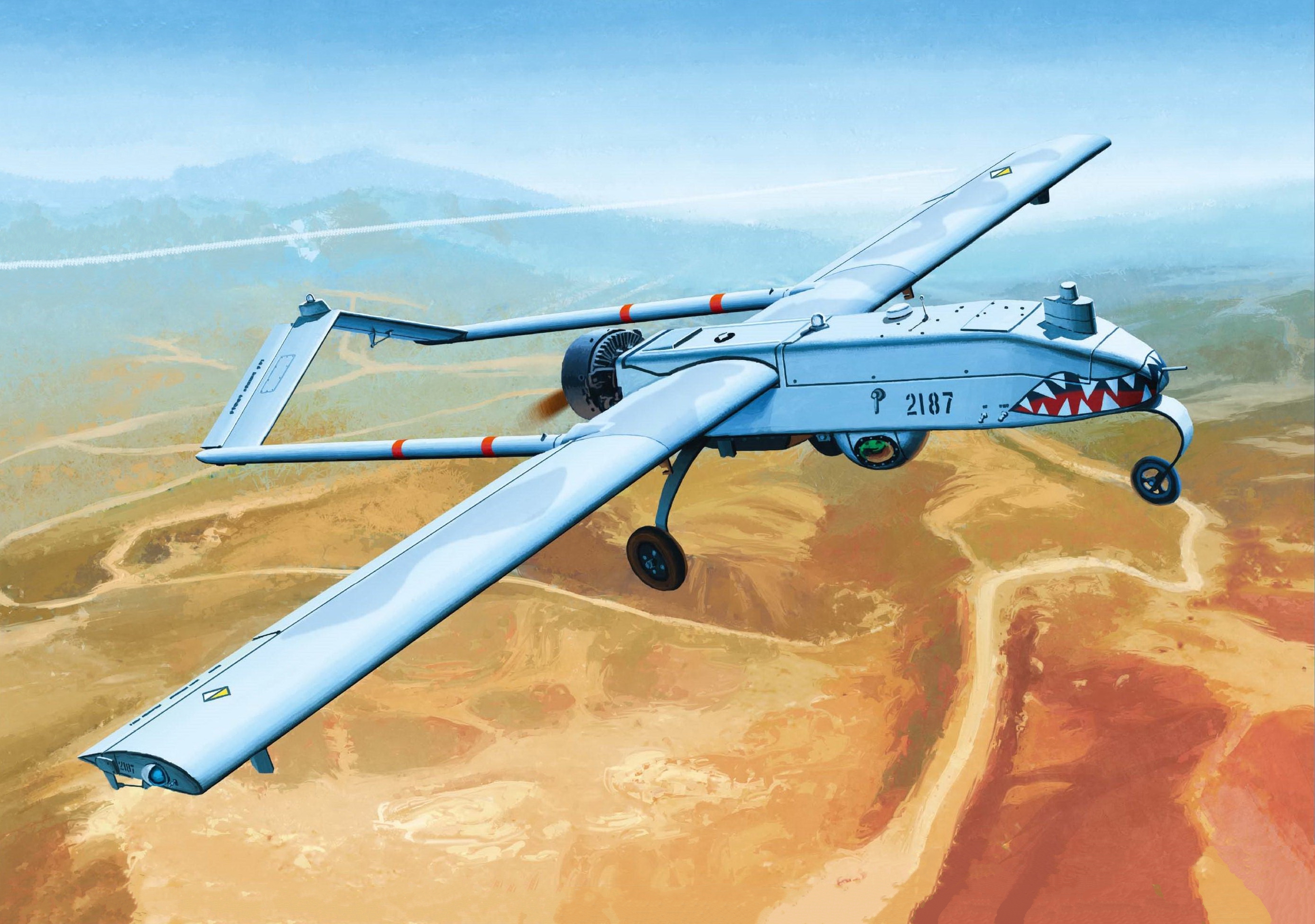 рисунок US Army RQ-7B UAV