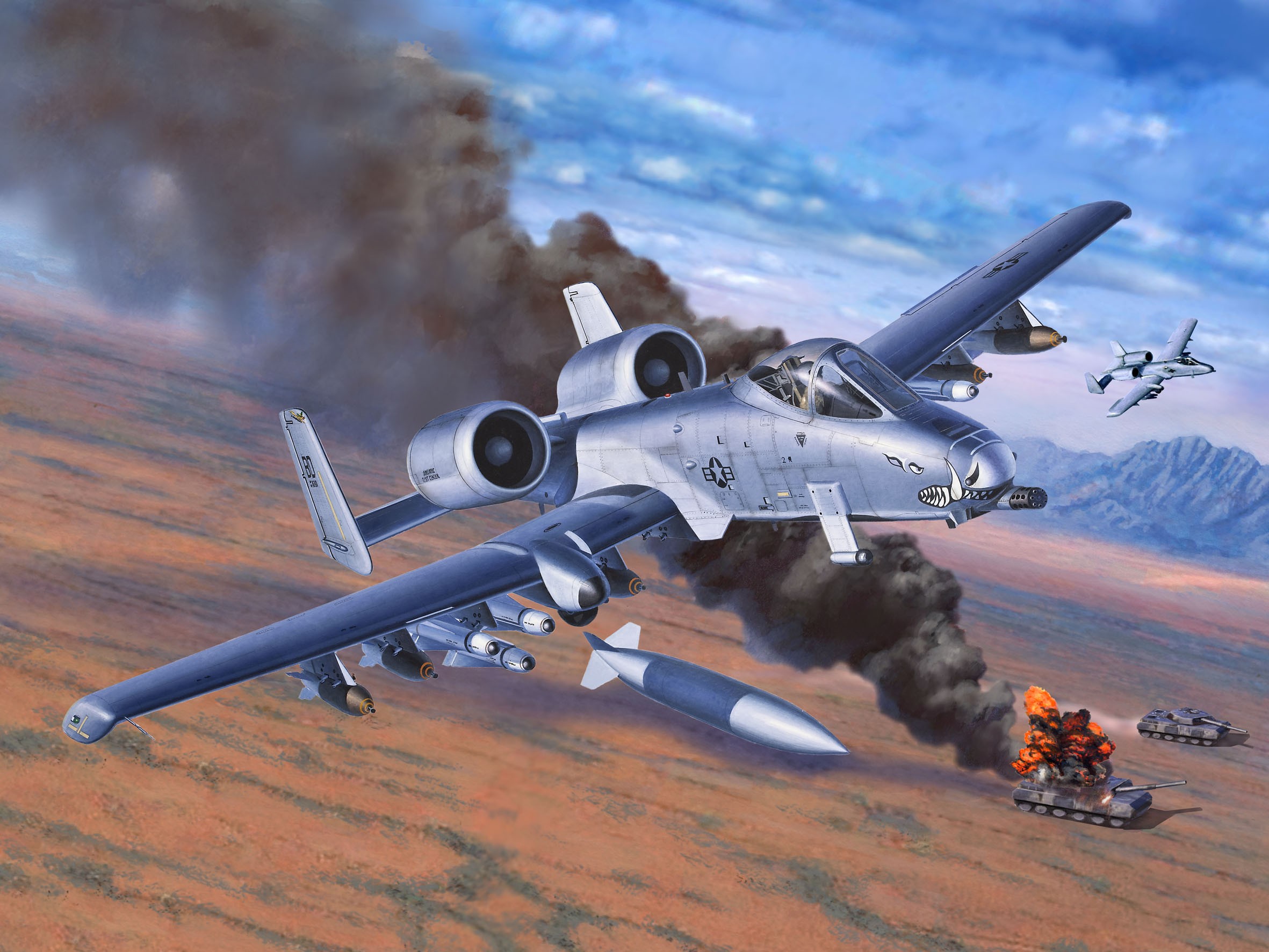 рисунок A-10 Thunderbolt II