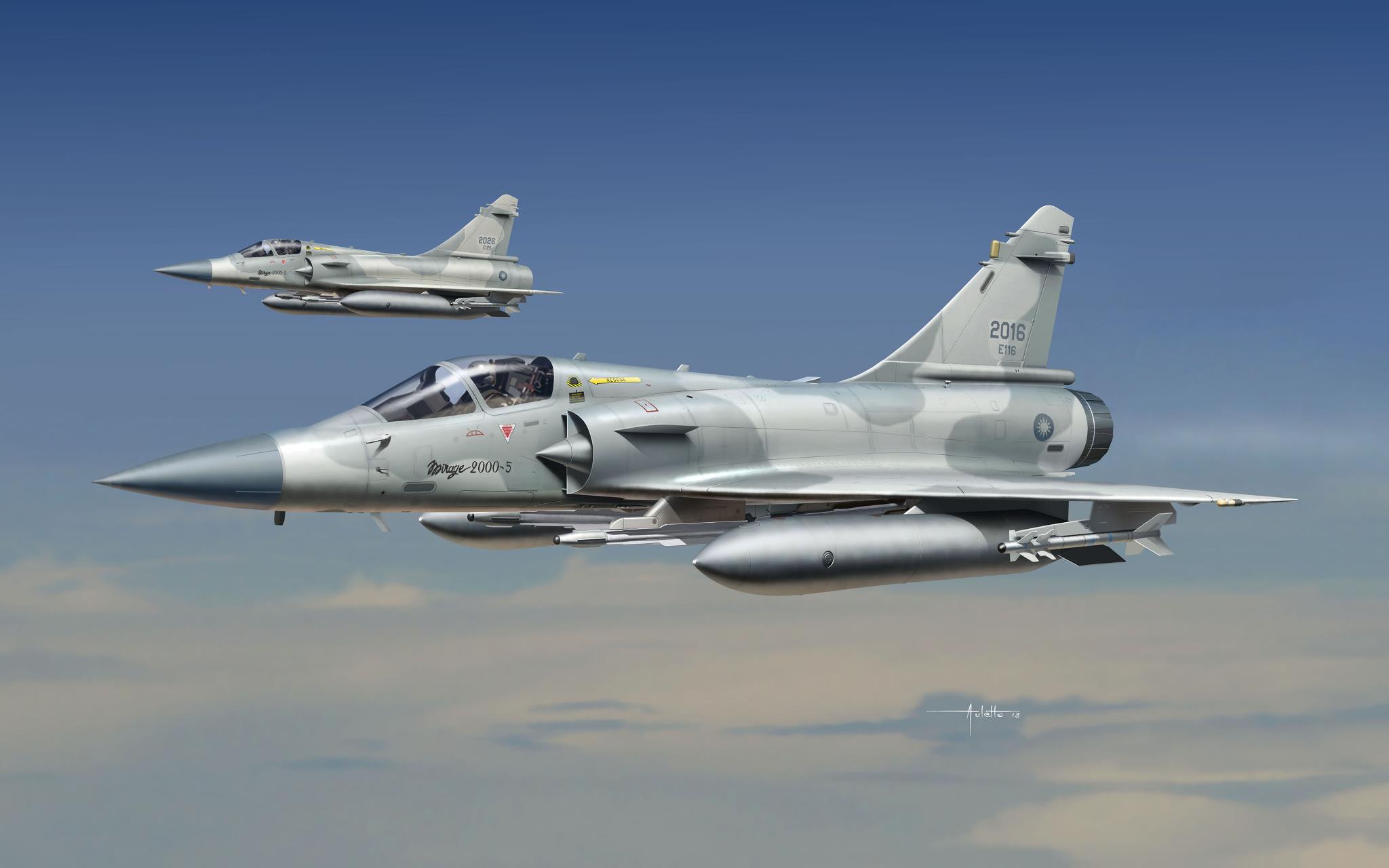 рисунок Mirage 2000-5