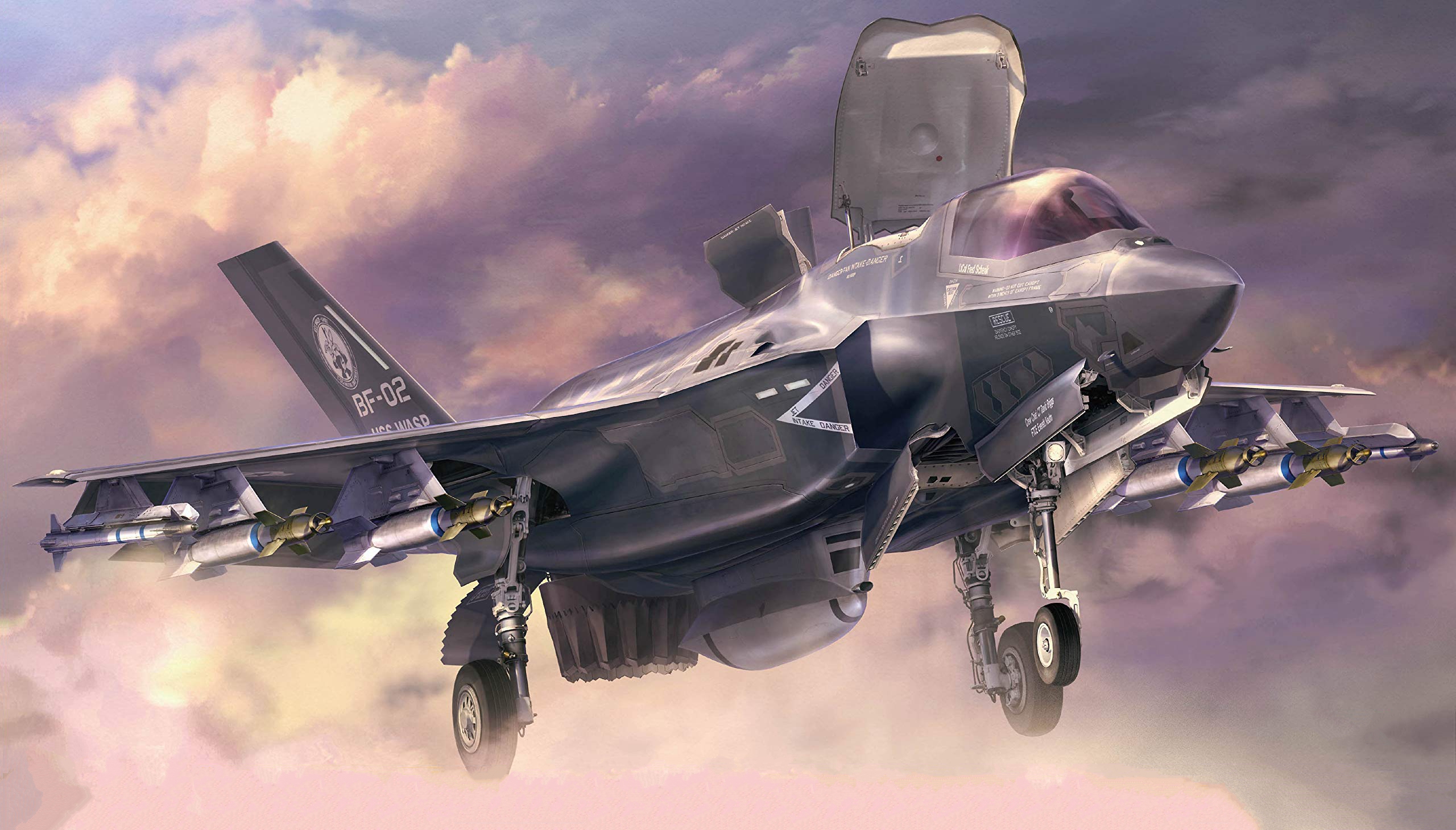 рисунок F-35 Lightning II (B Version) 'Beast mode'