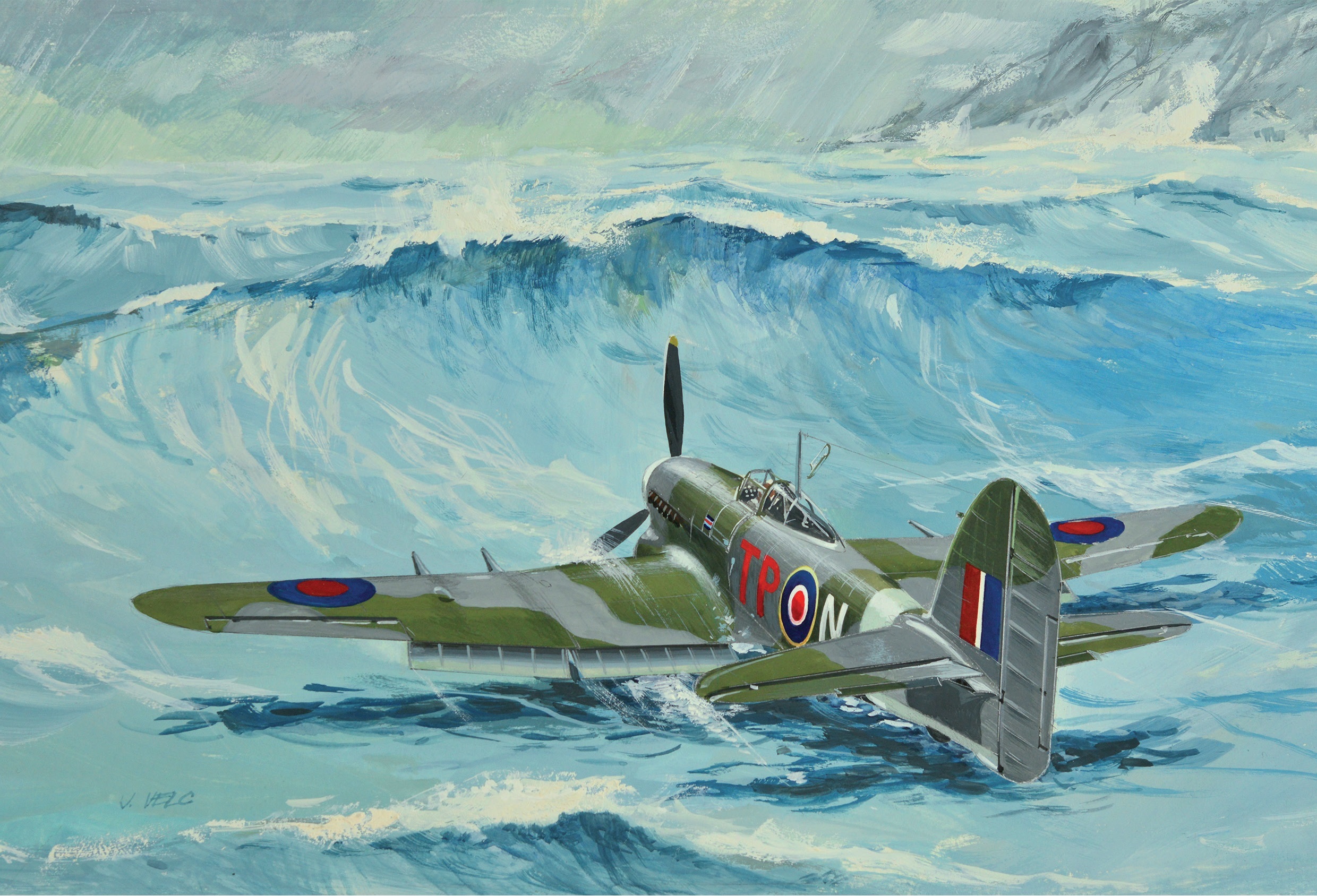 рисунок Hawker Typhoon Mk.Ib