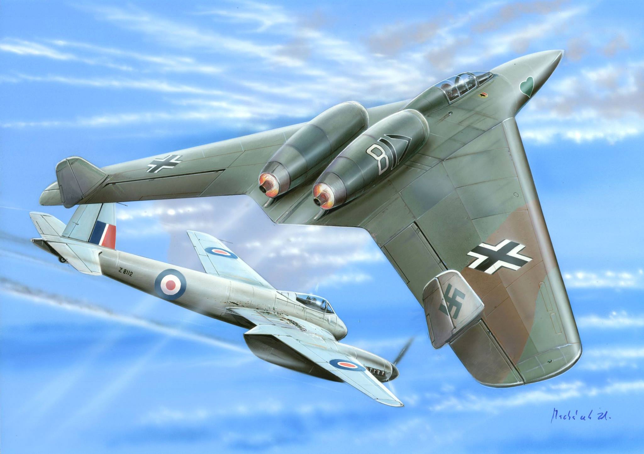 рисунок Gotha P.60 C-6 "Raptor"