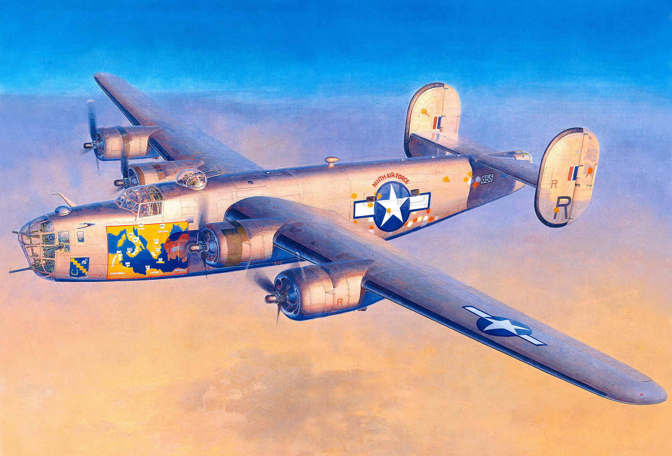 рисунок B-24D Liberator