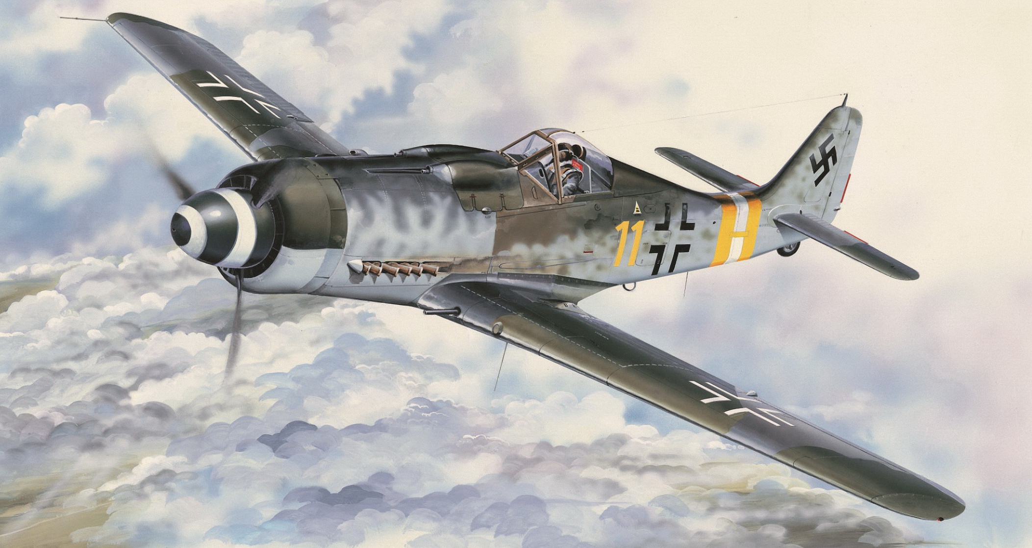 рисунок Focke-Wulf Fw190D-9