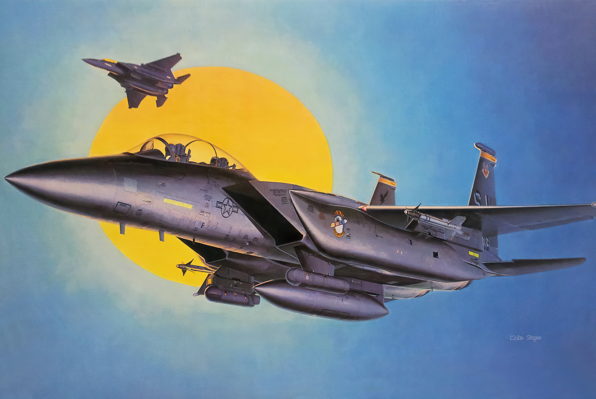 рисунок F-15E 'Seymour Johnson'