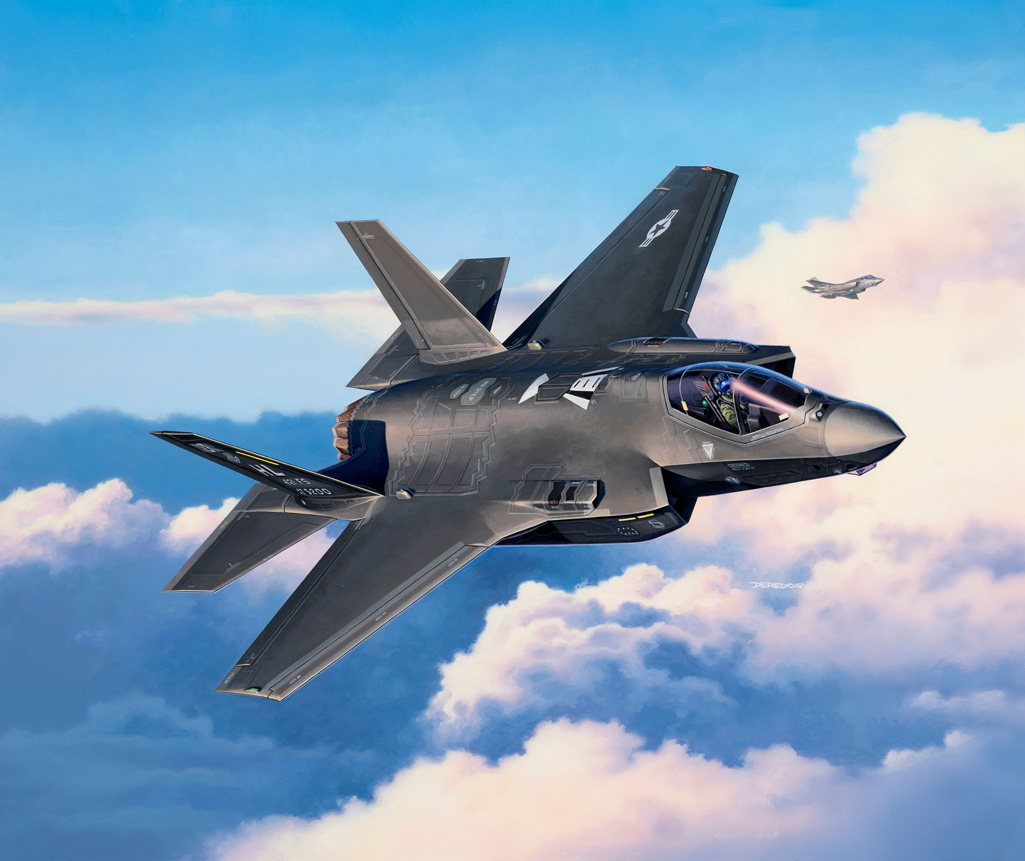 рисунок Lockheed Martin F-35A Lightning II