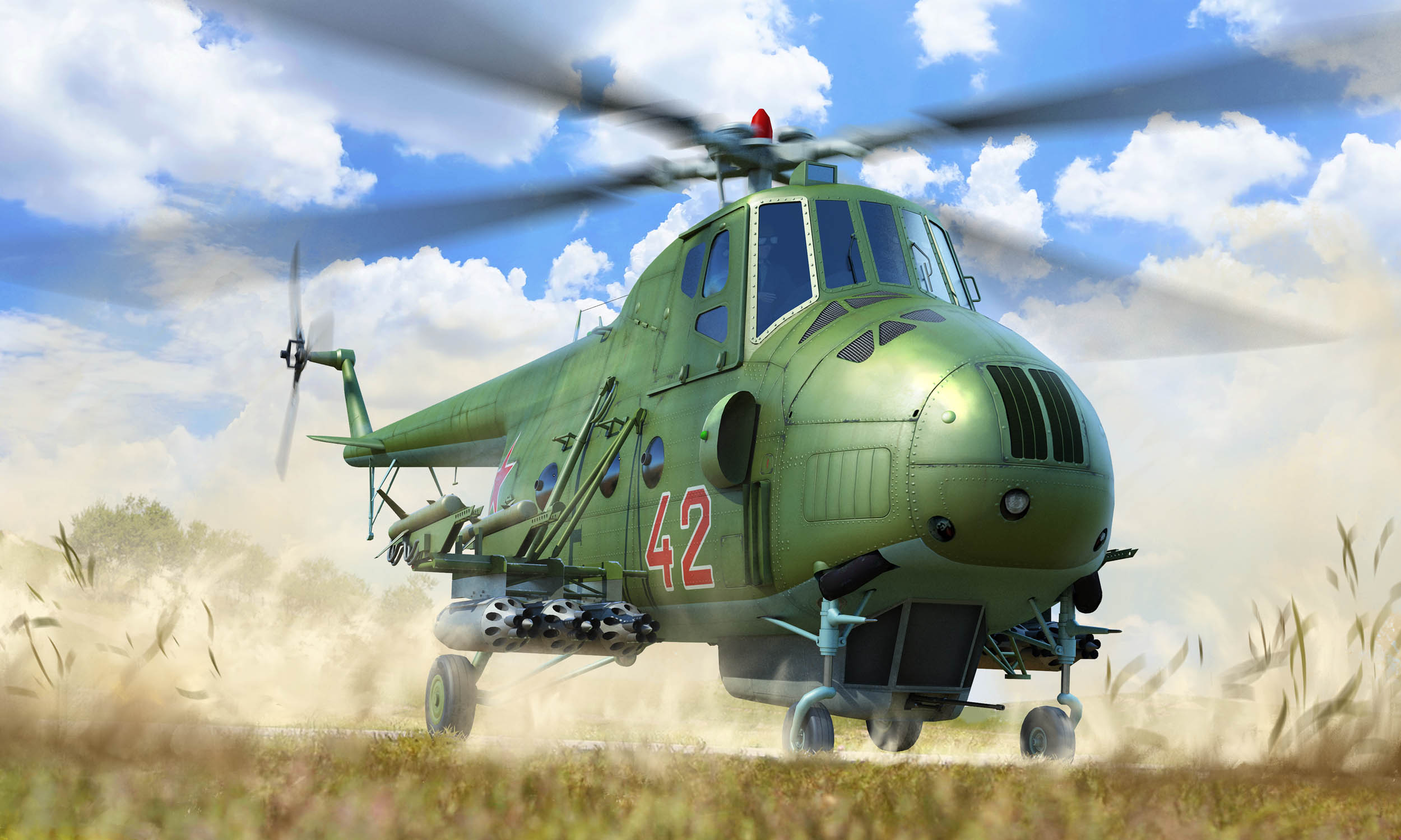 рисунок Mi-4AV Hound