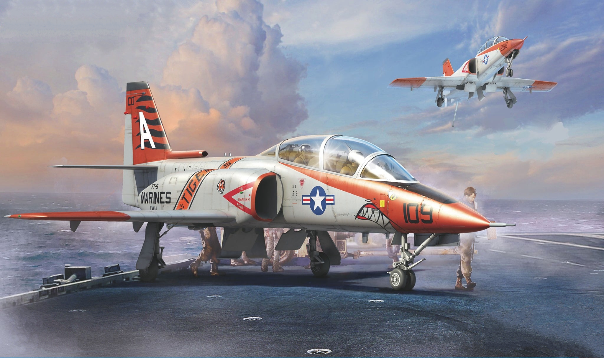 рисунок US Navy VTXTS Jet Trainer