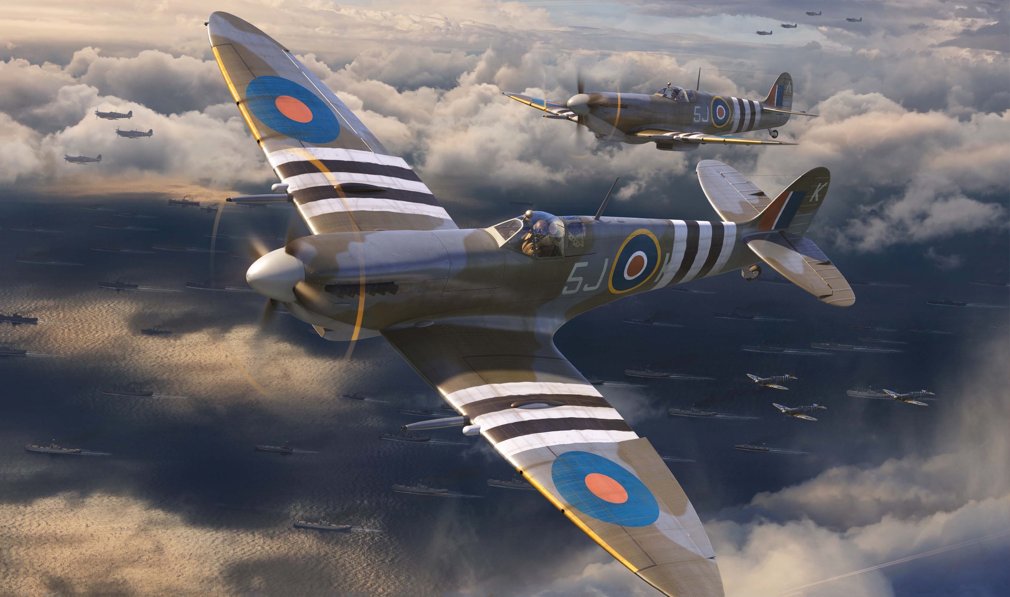 рисунок Supermarine Spitfire Mk.IXc
