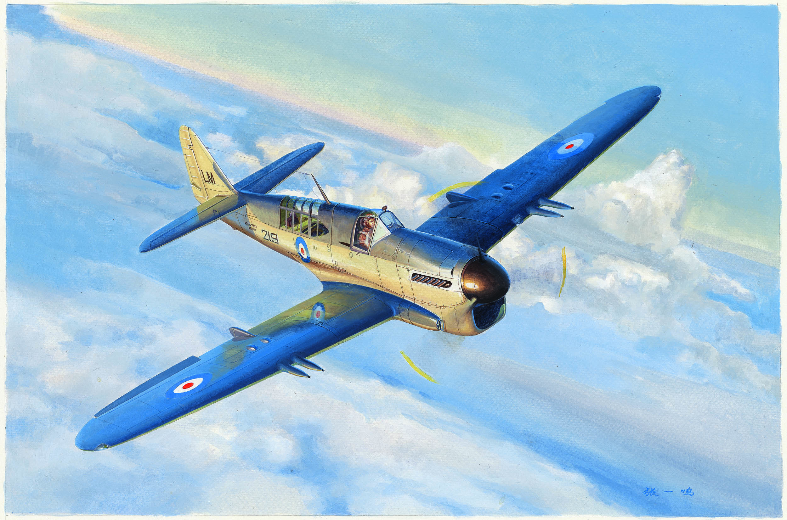 рисунок Fairey Firefly Mk.I