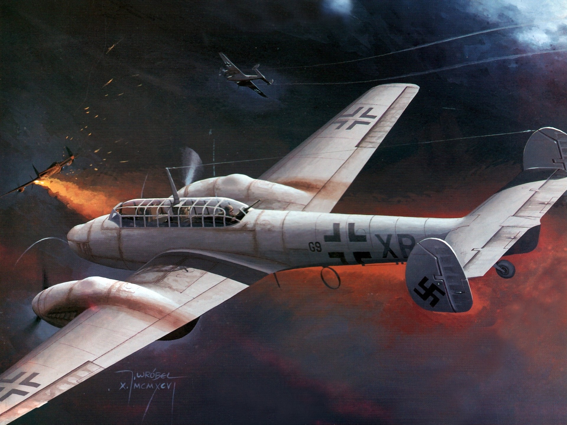 рисунок Bf-110