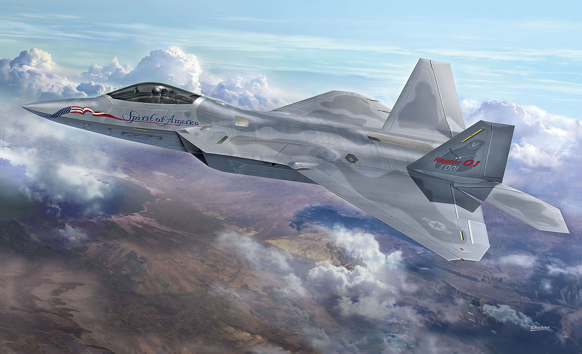 рисунок F-22 Raptor