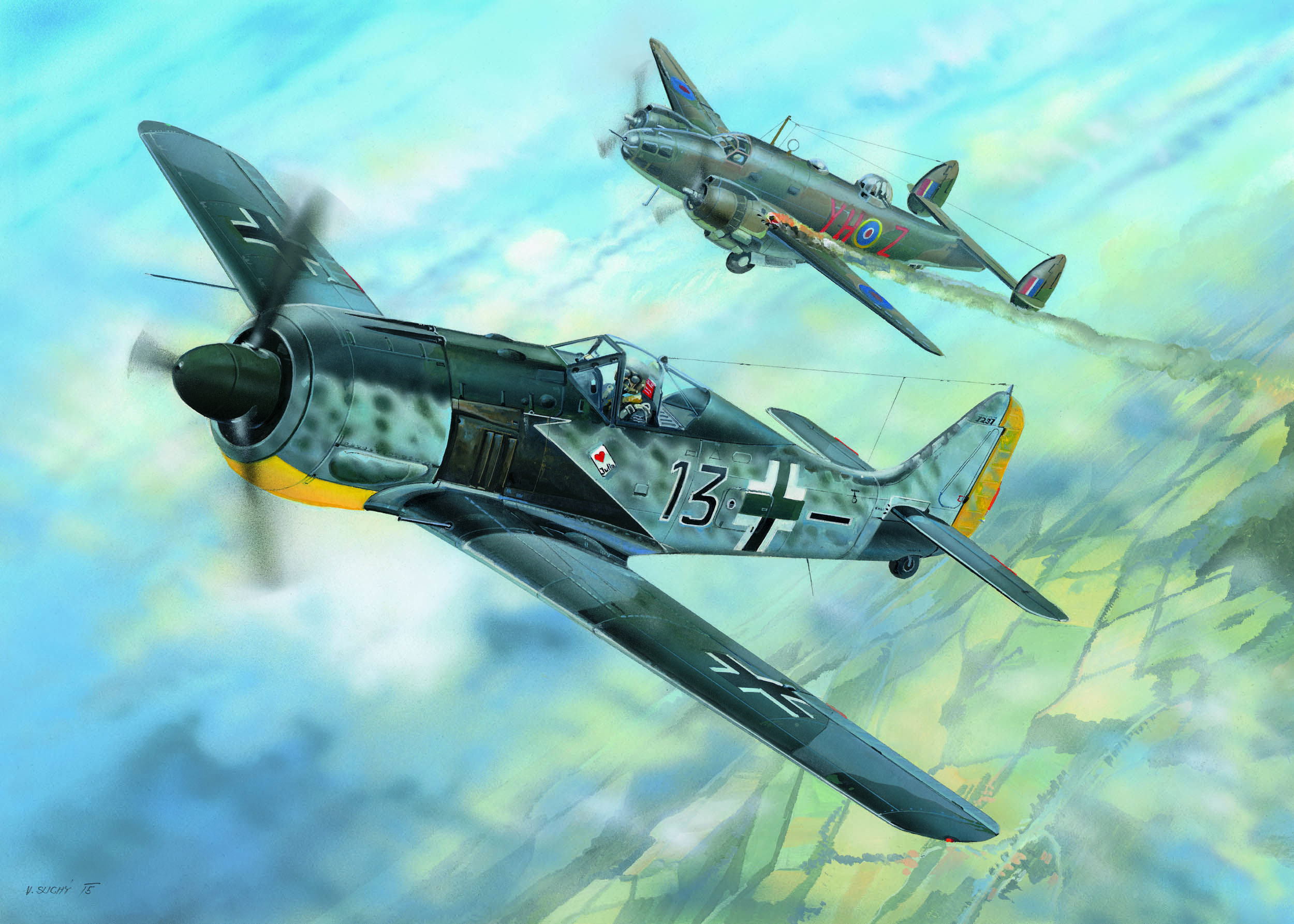 рисунок Focke-Wulf Fw 190A-5
