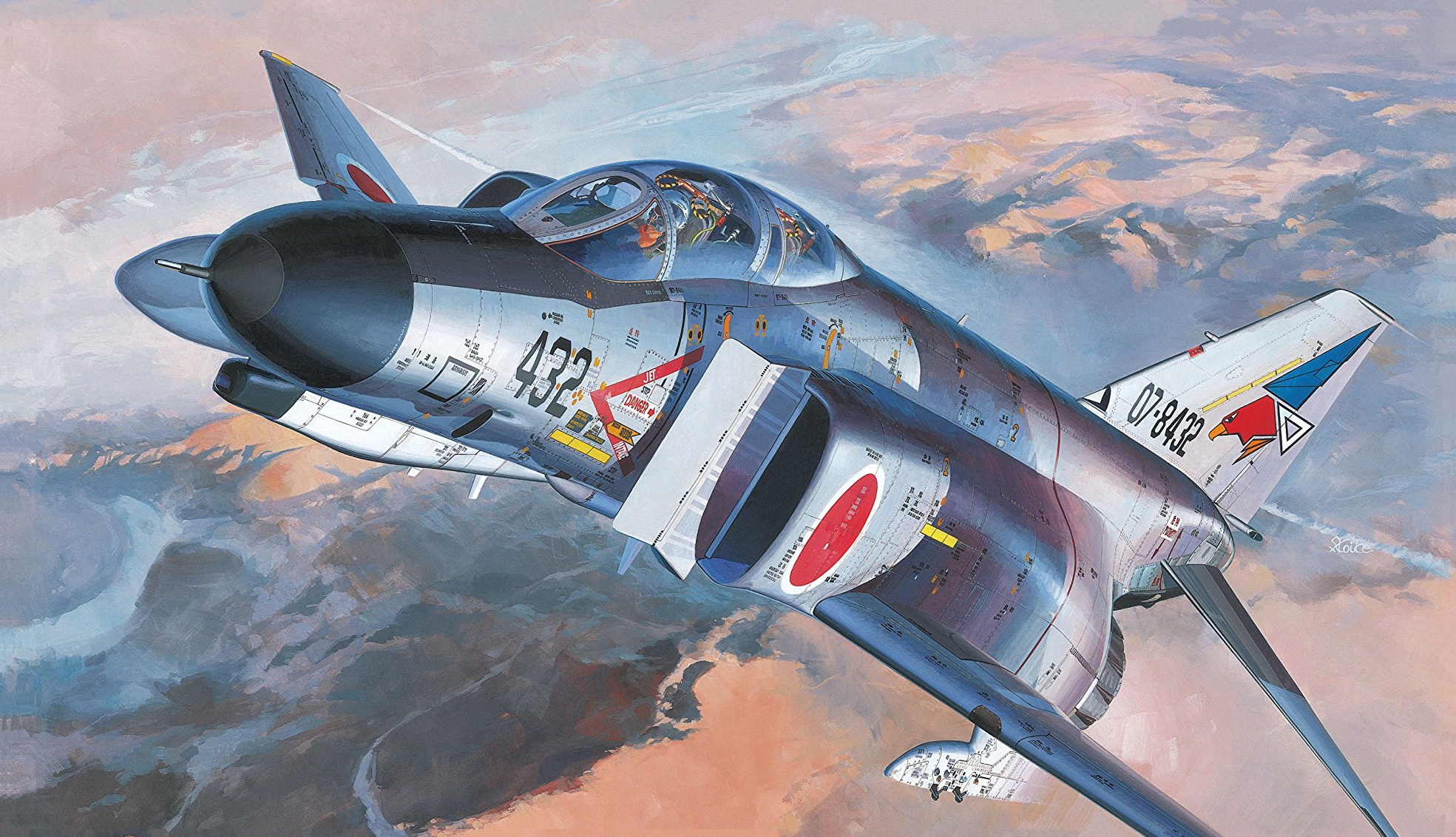 рисунок F-4EJ Phantom II
