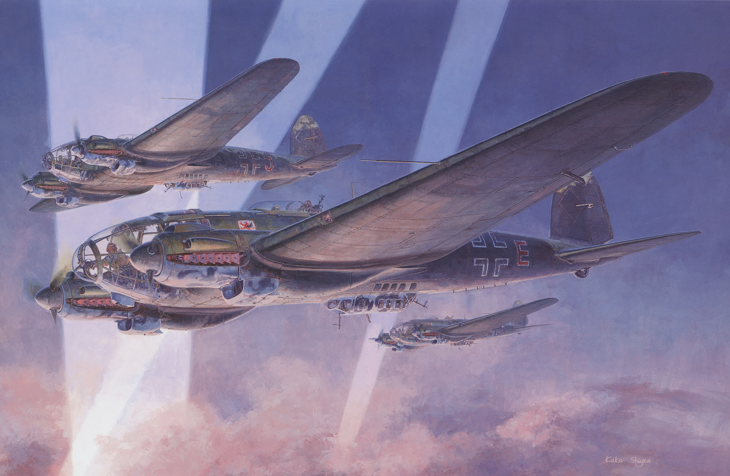 рисунок Heinkel He 111P