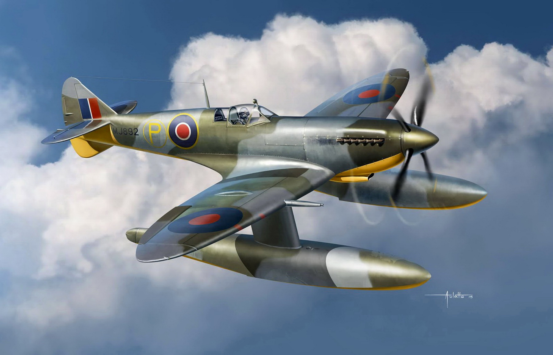 рисунок Supermarine Spitfire Mk.IX Floatplane