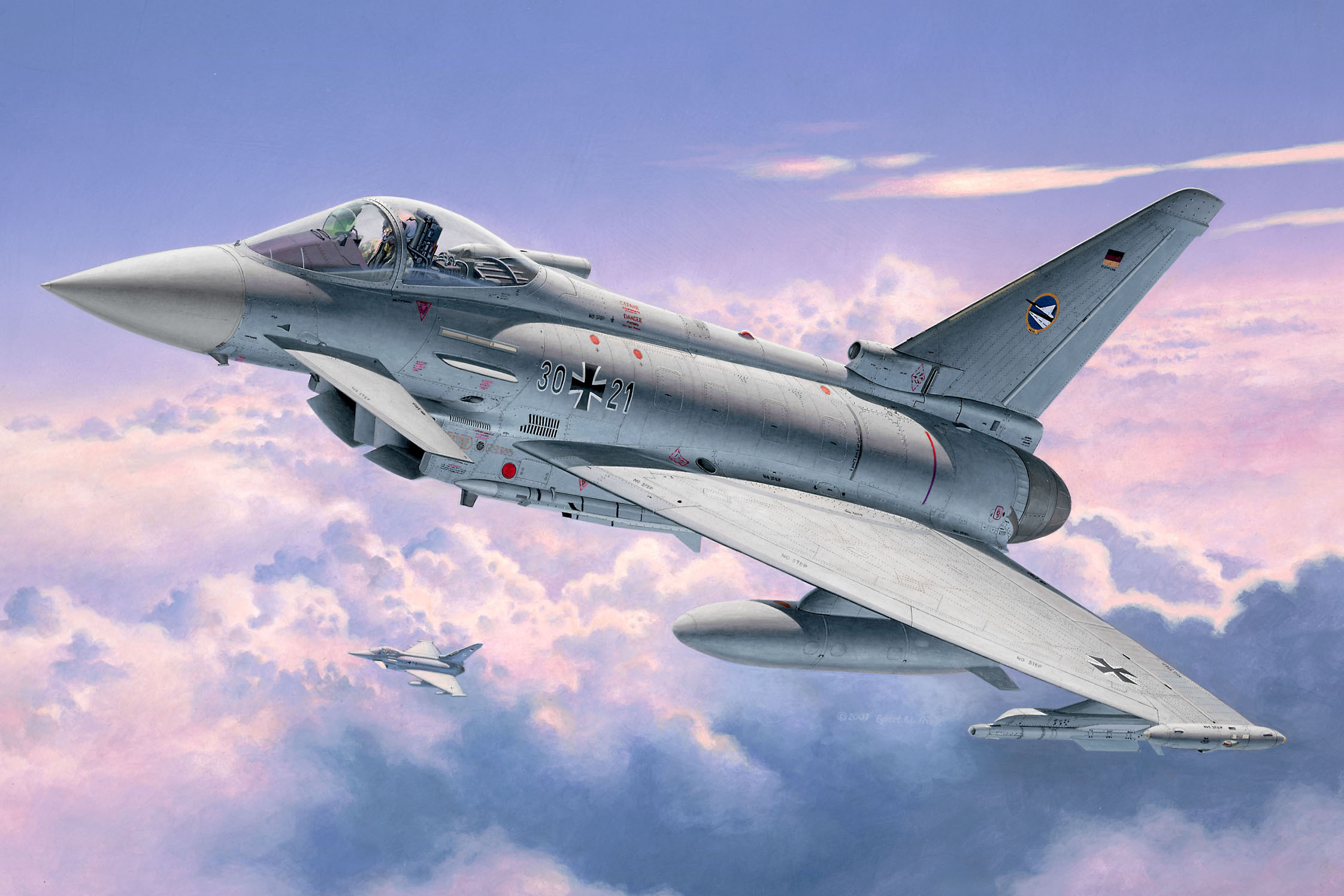 рисунок Eurofighter Typhoon Single Seater
