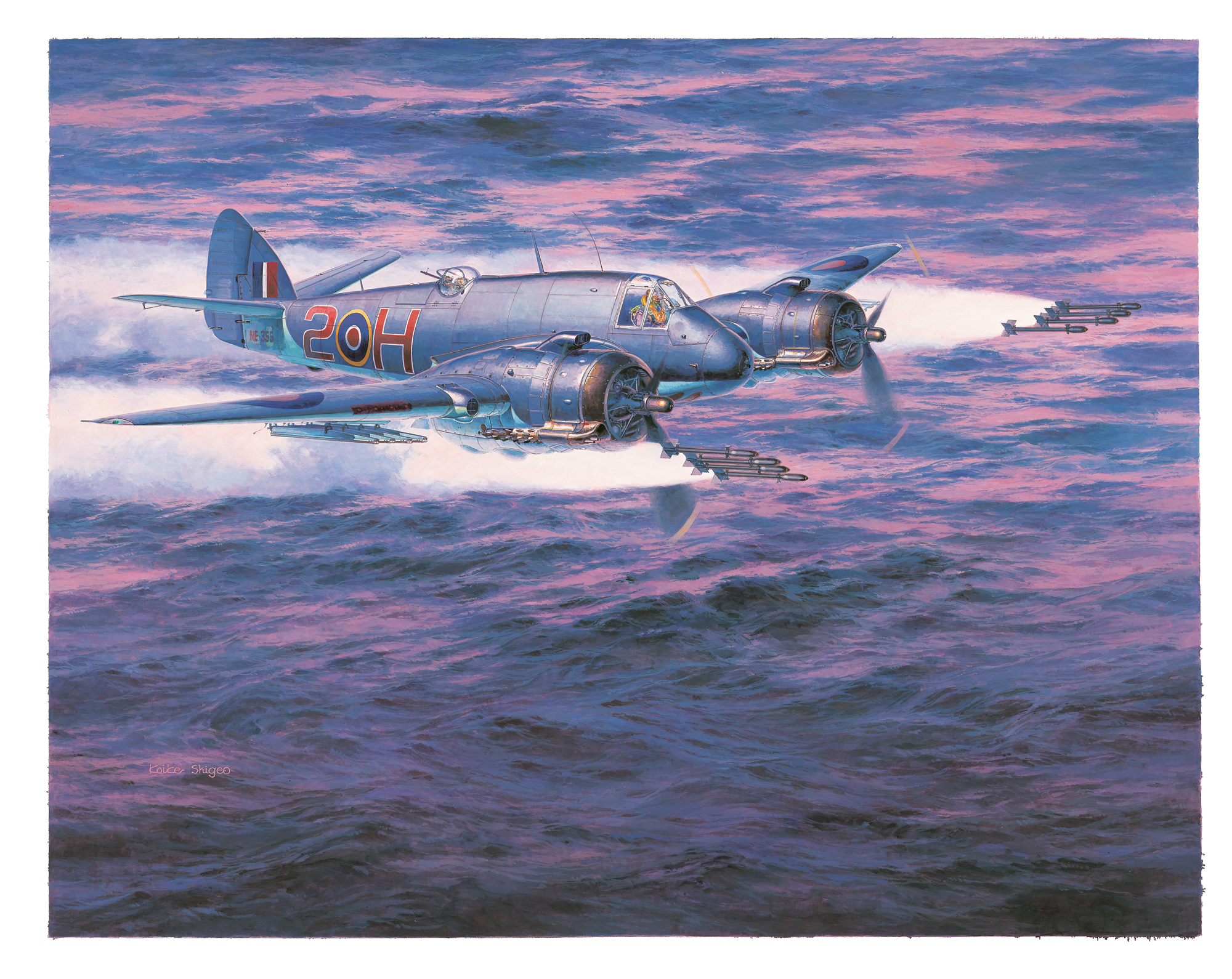 рисунок Bristol Beaufighter TF Mk.X