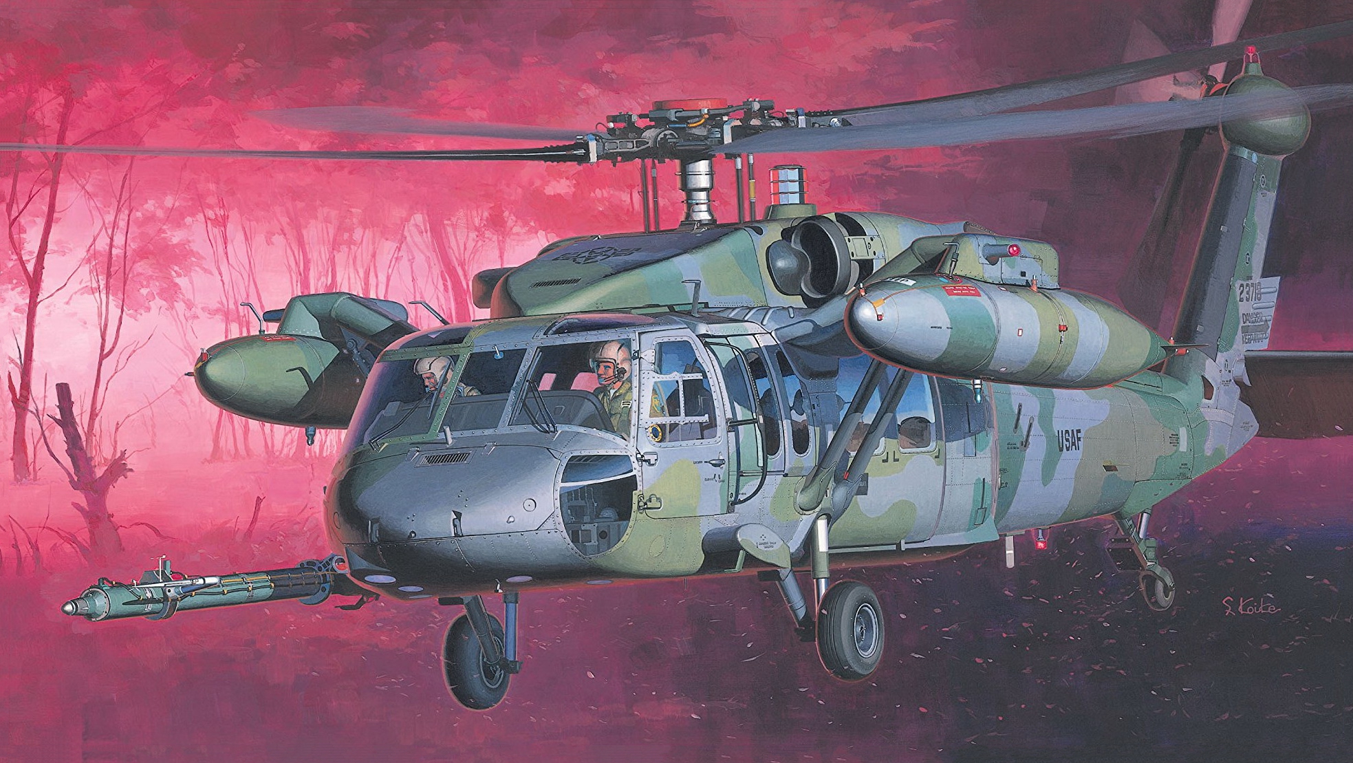 рисунок HH-60D Night Hawk