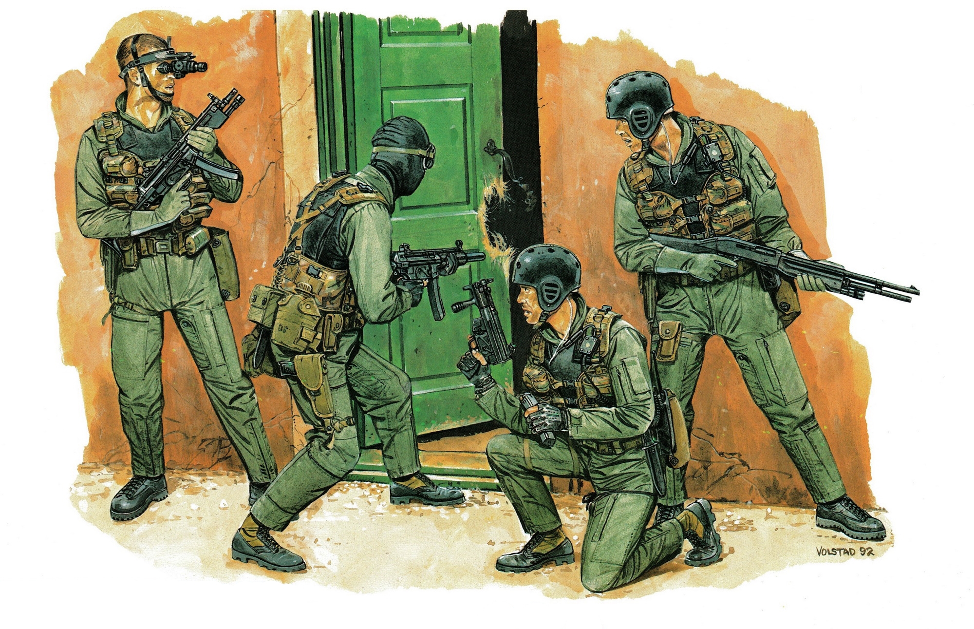 рисунок US Navy SEALs