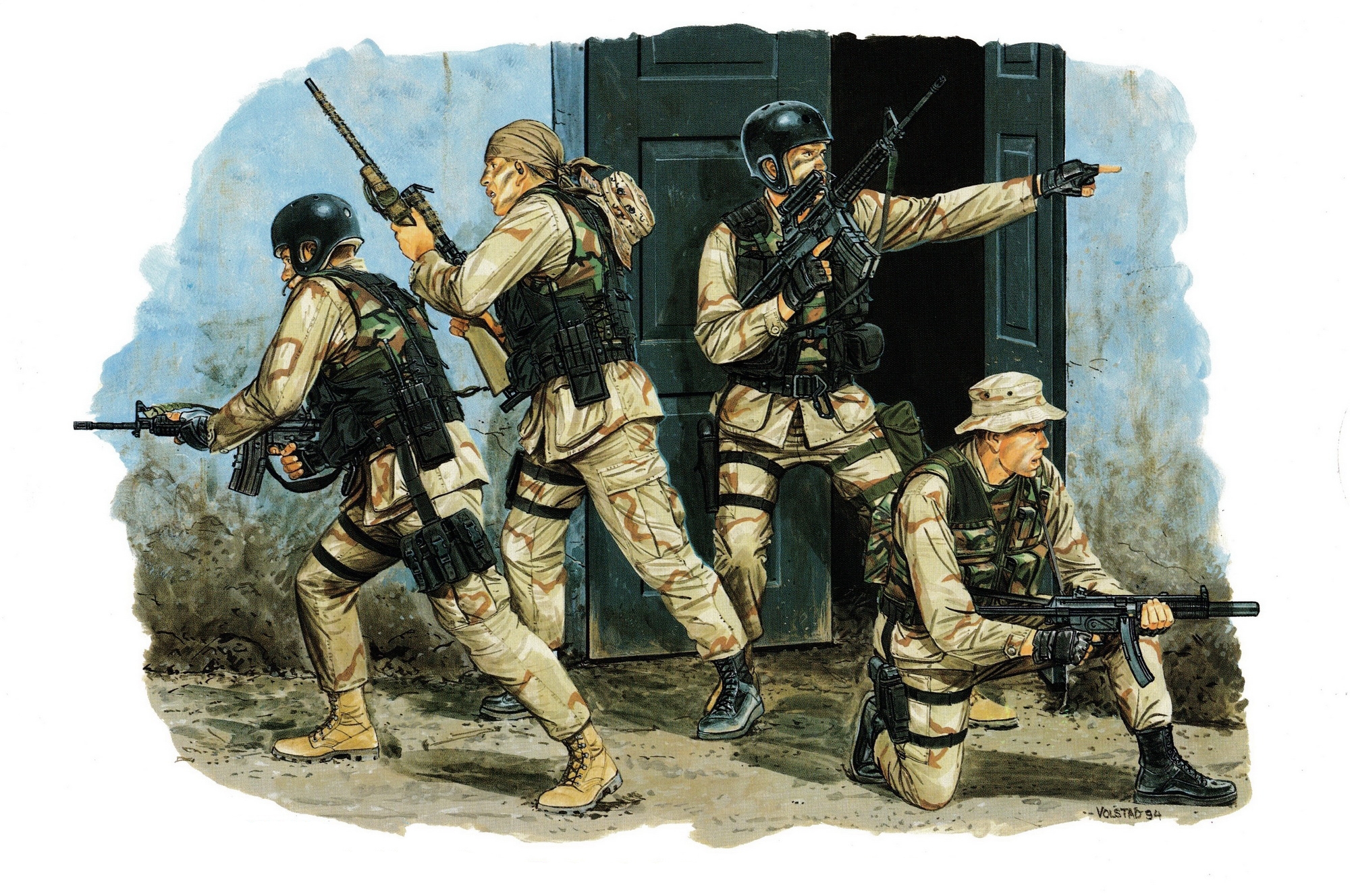 рисунок Delta Force (Somalia 1993)