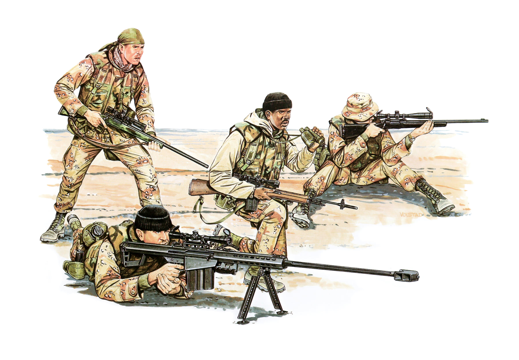 рисунок US Sniper Team