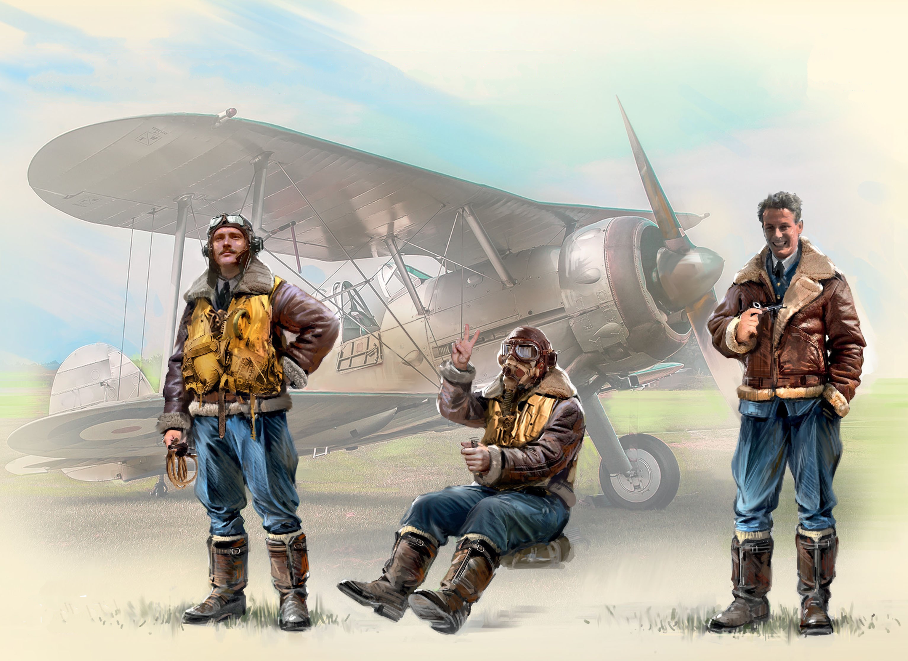 рисунок British Pilots (1939-1945)