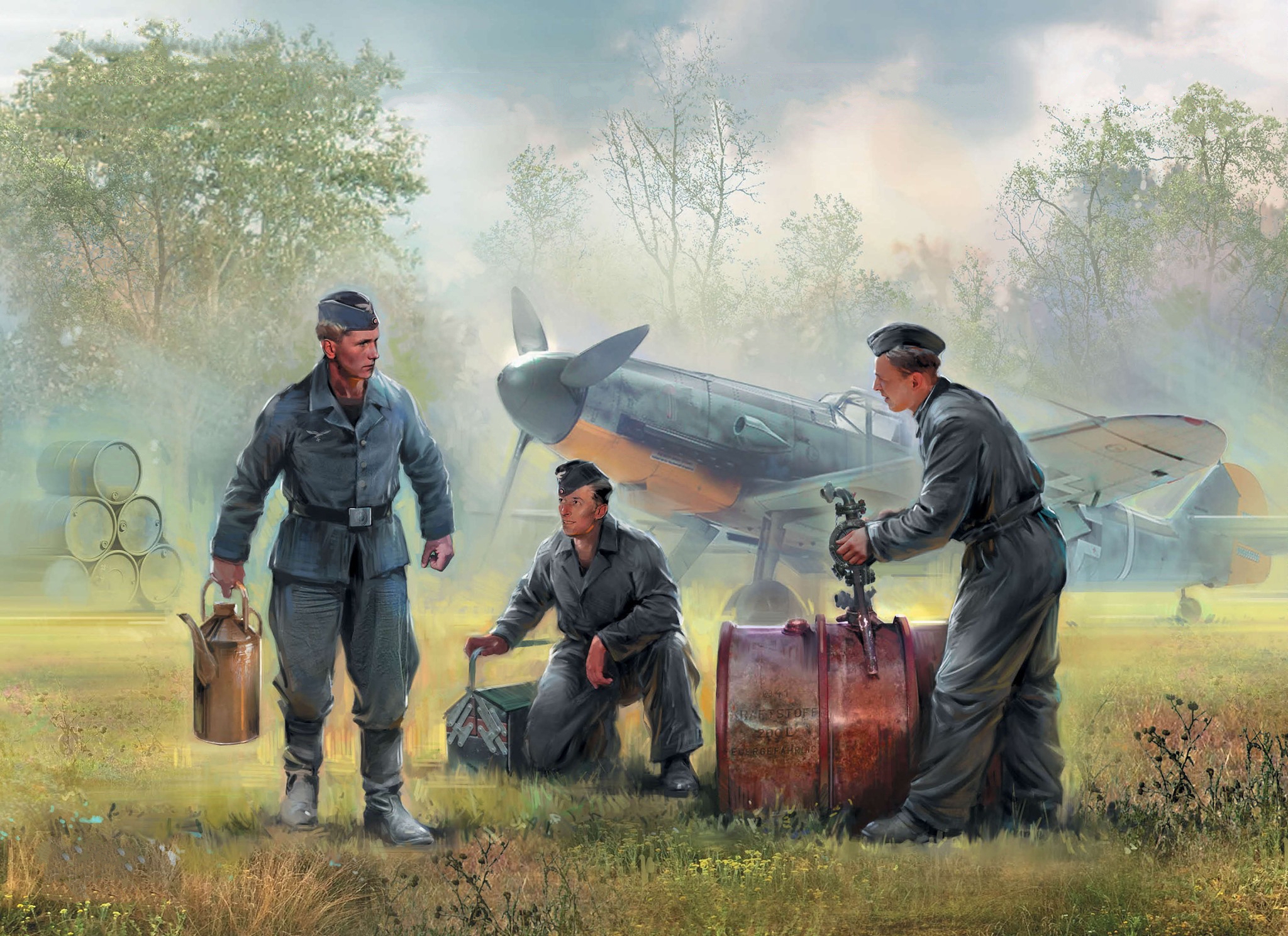 рисунок German Luftwaffe Ground Personnel (1939-1945)
