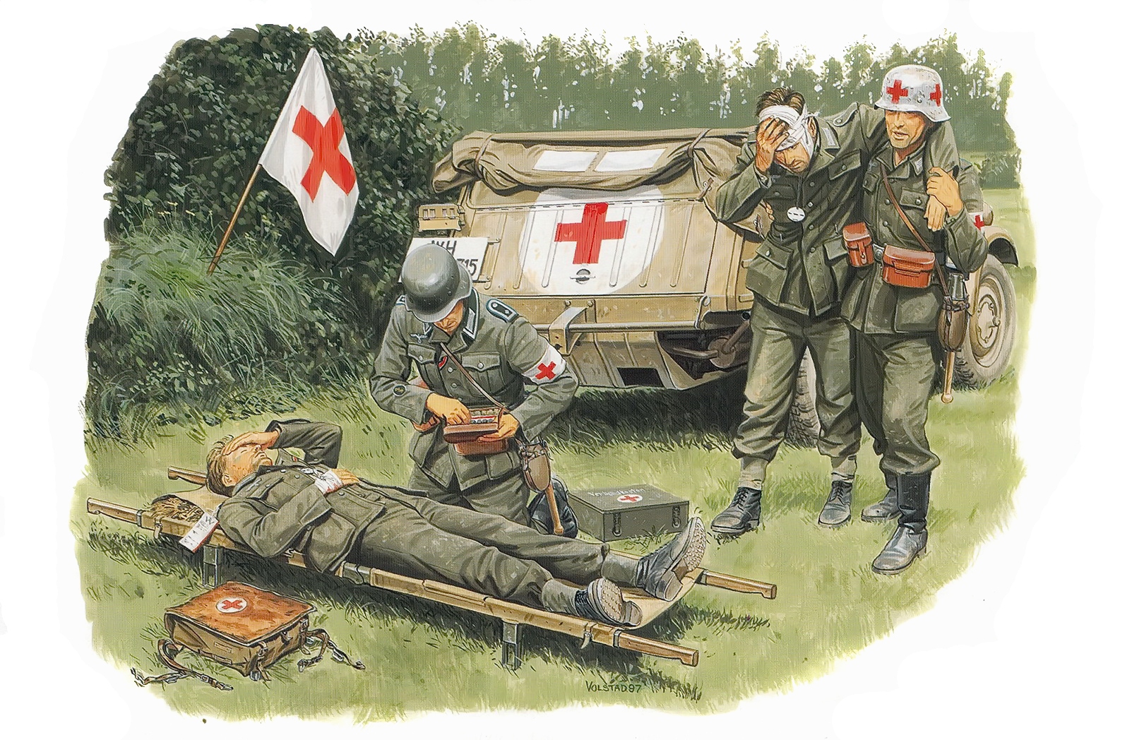 рисунок German Medical Troops