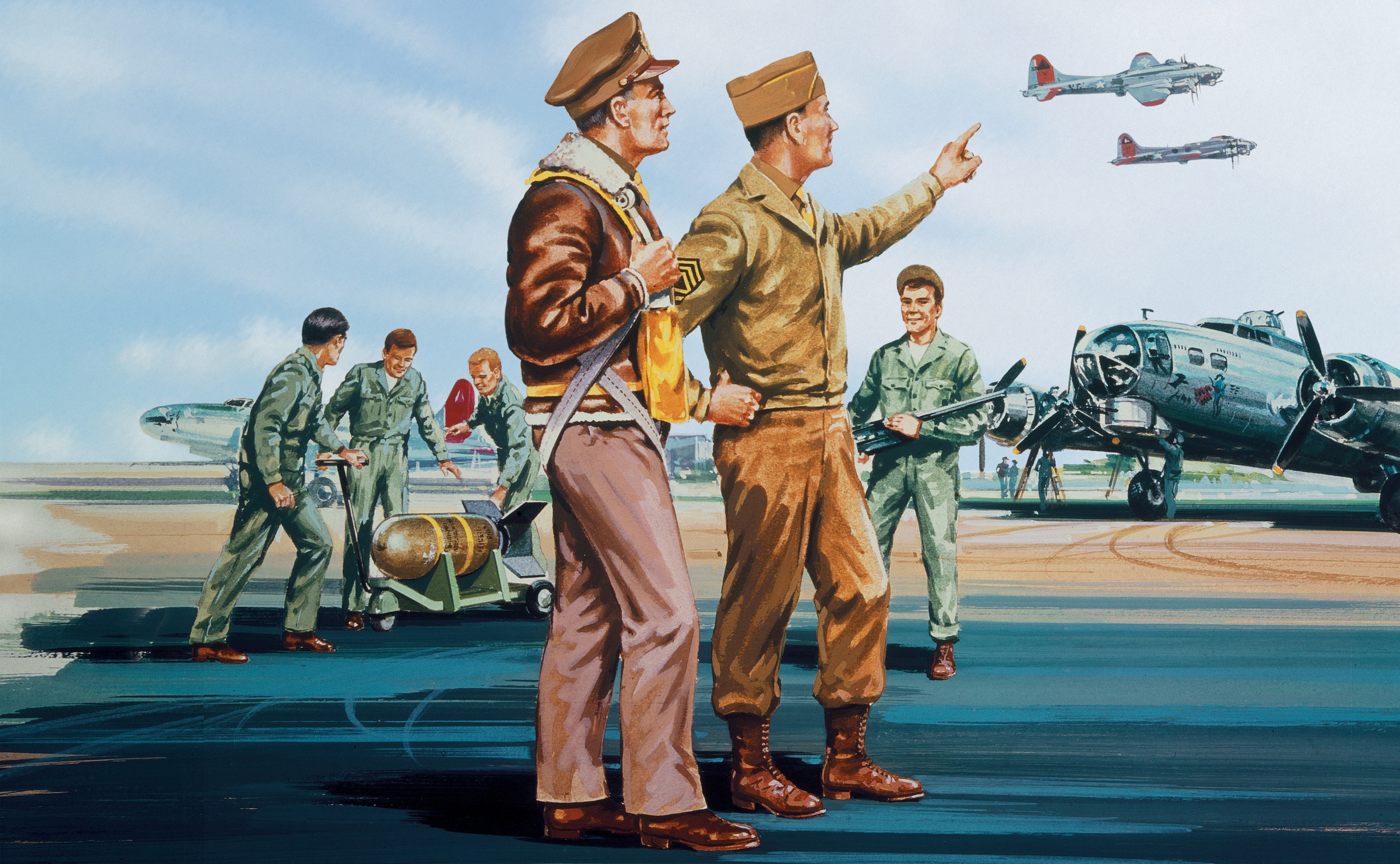 рисунок USAAF Personnel