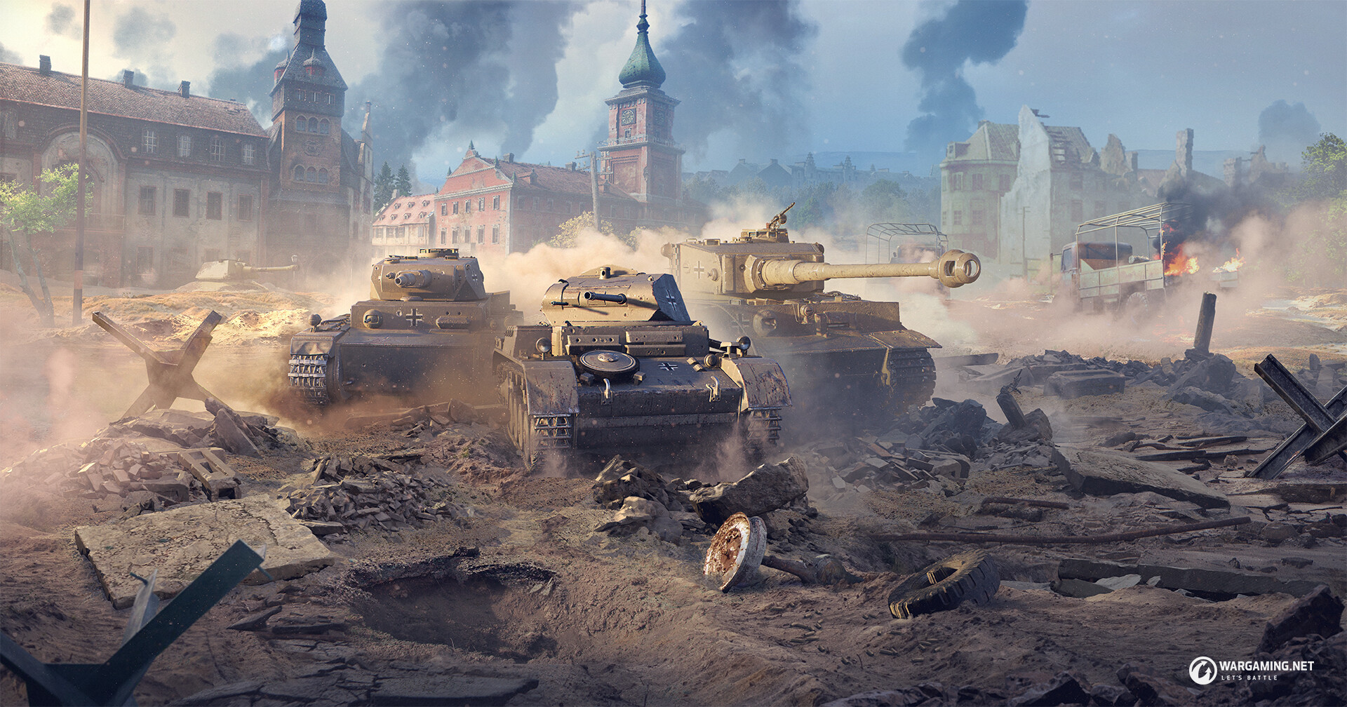 рисунок танки Германии