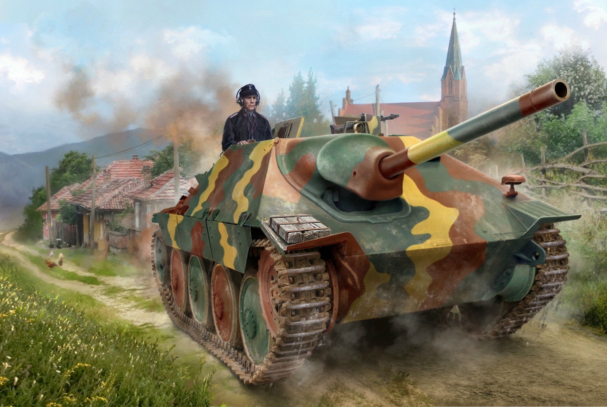 Jagdpanzer 38(t) Hetzer (Бронетехника)