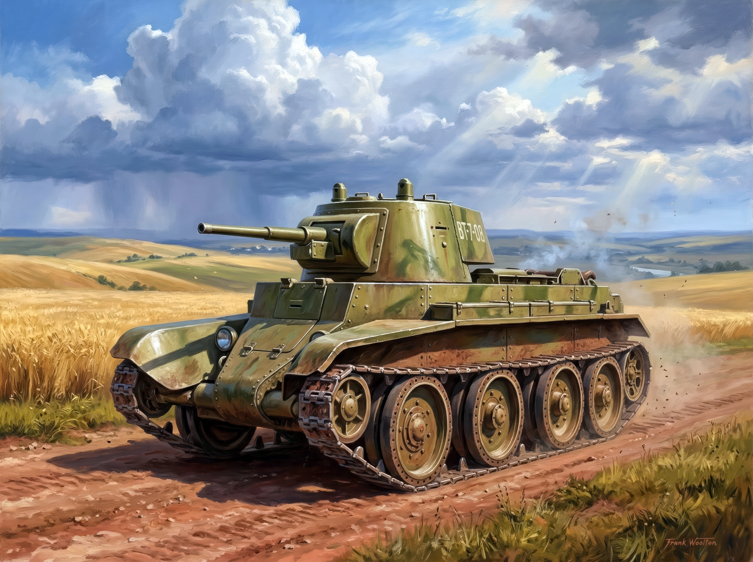 Танк БТ-7М (Бронетехника)