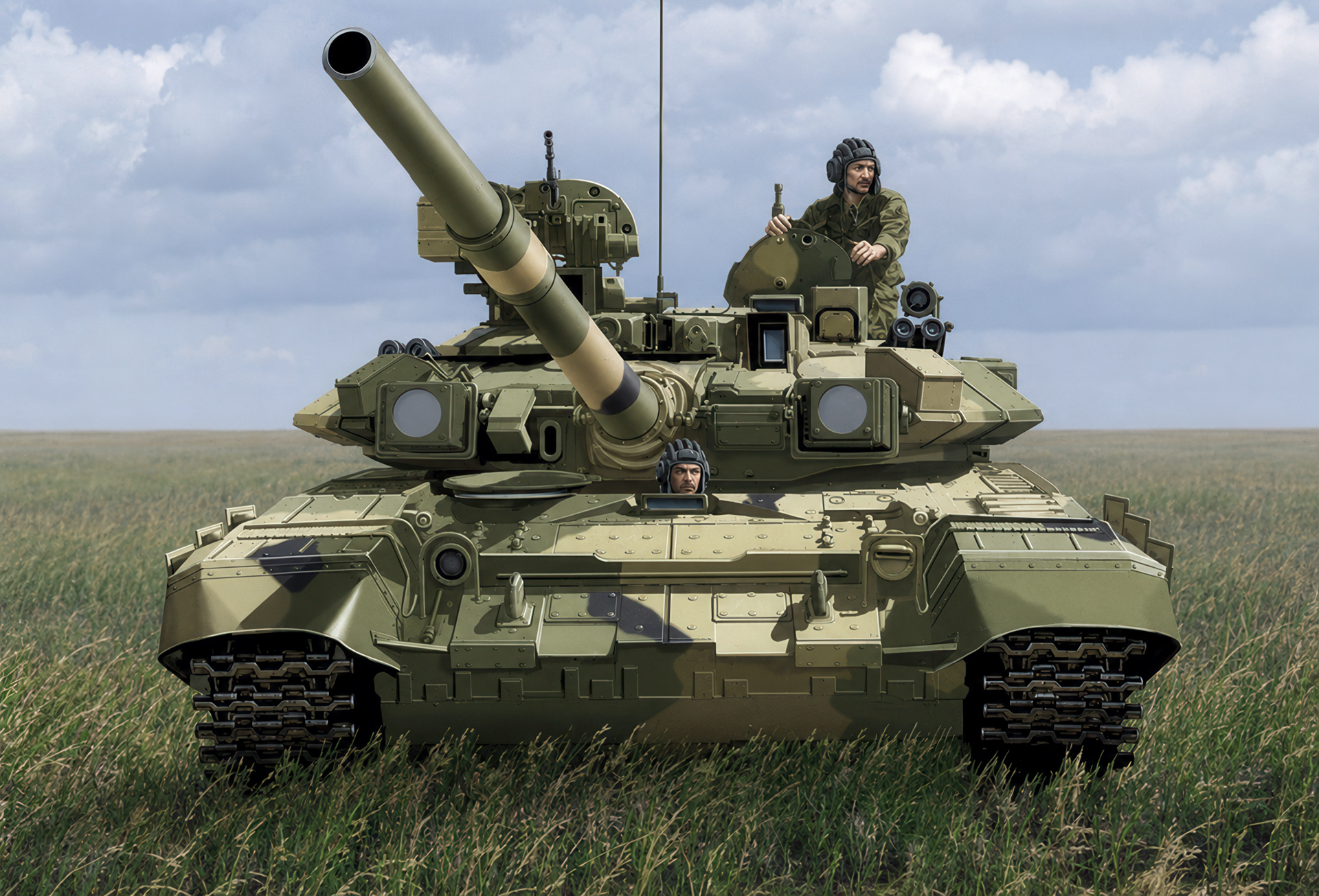 ОБТ Т-90 (Бронетехника)