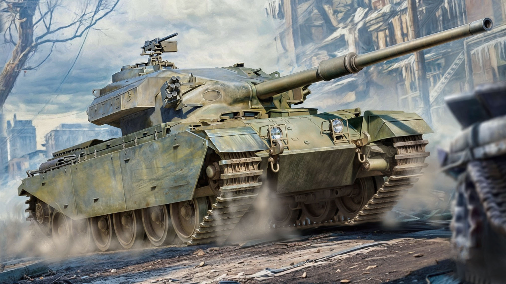 Main Battle Tank British Centurion Action X