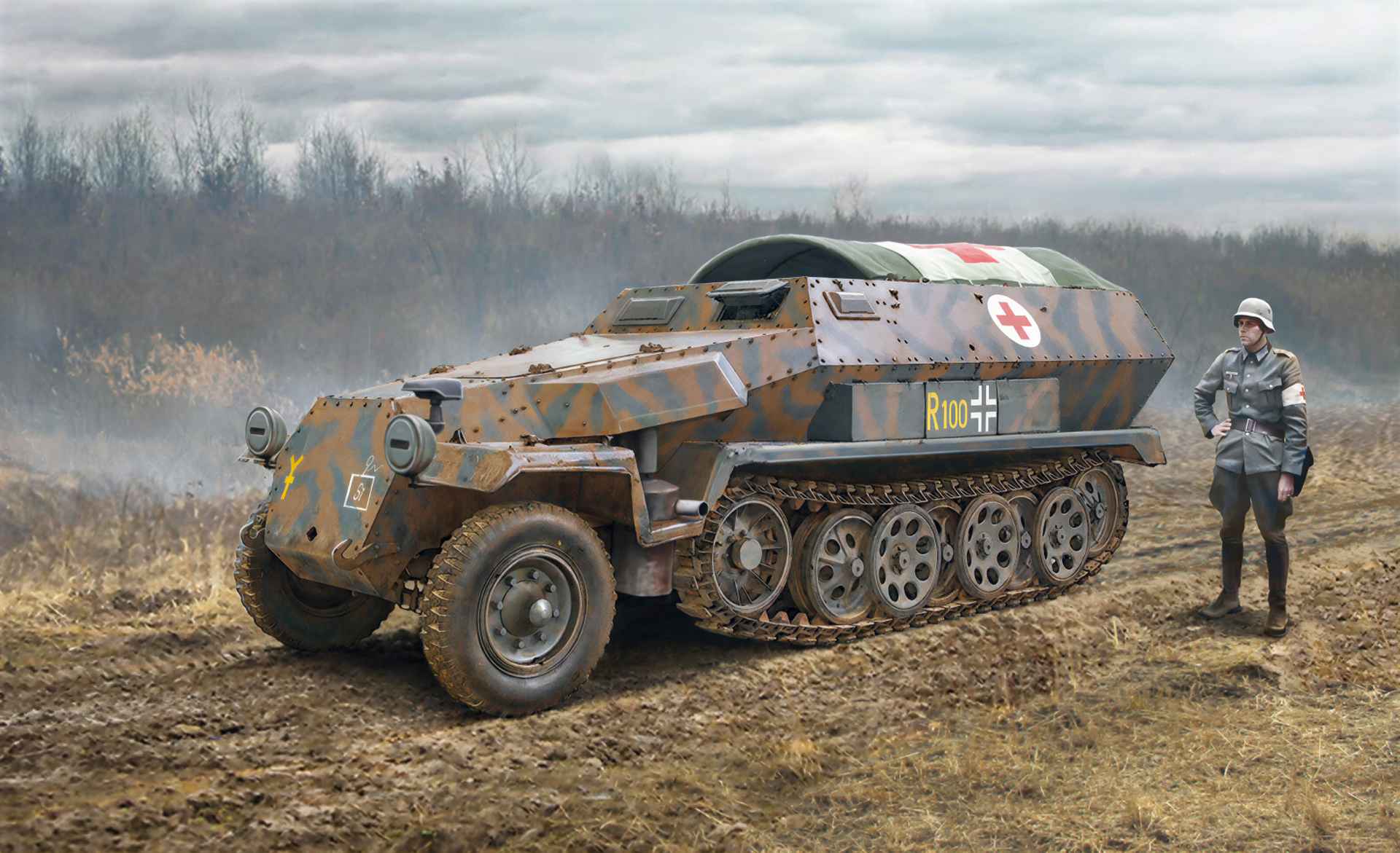Sd.Kfz. 251/8 Ambulance (Бронетехника)