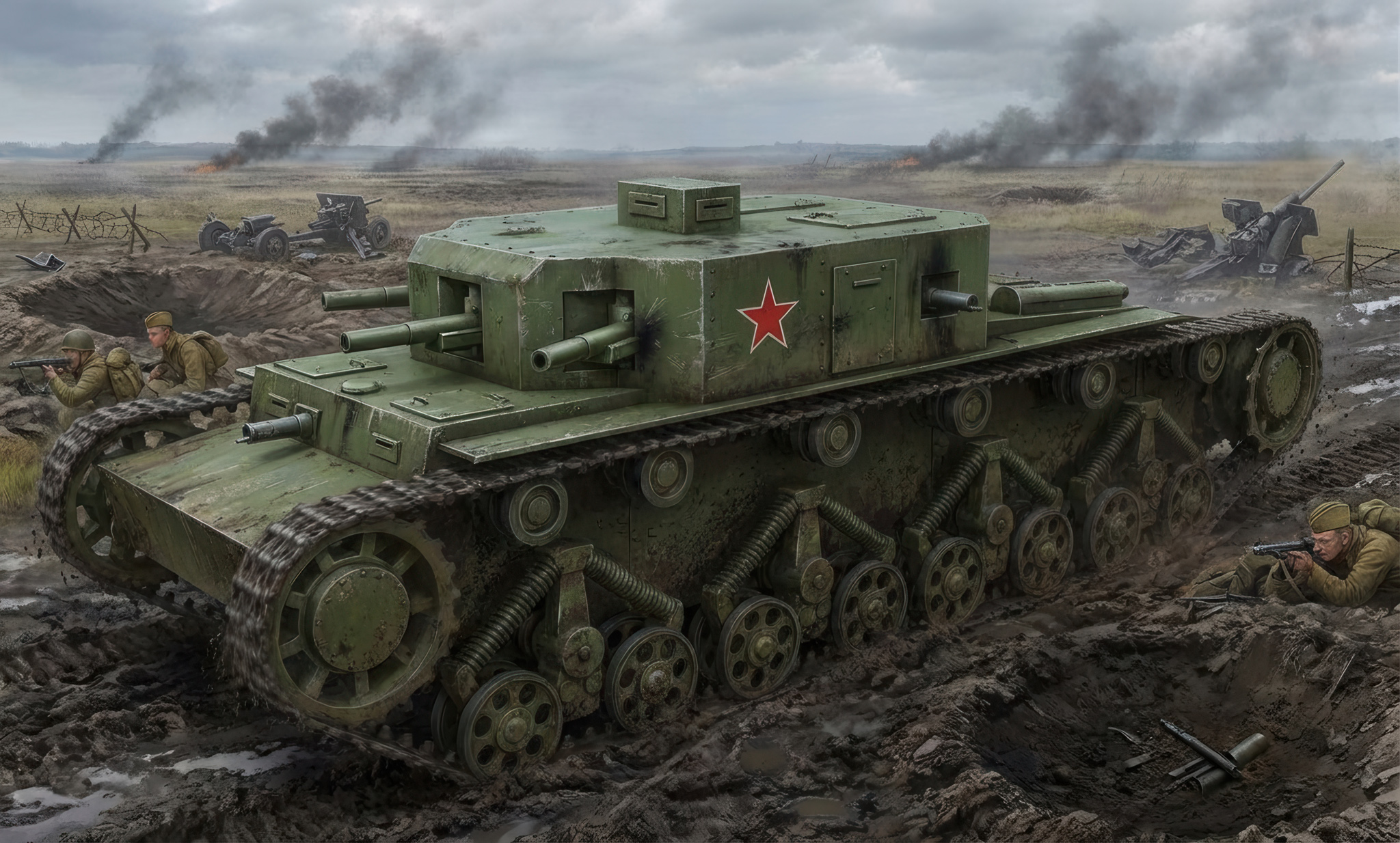 Т-35 безбашенный
