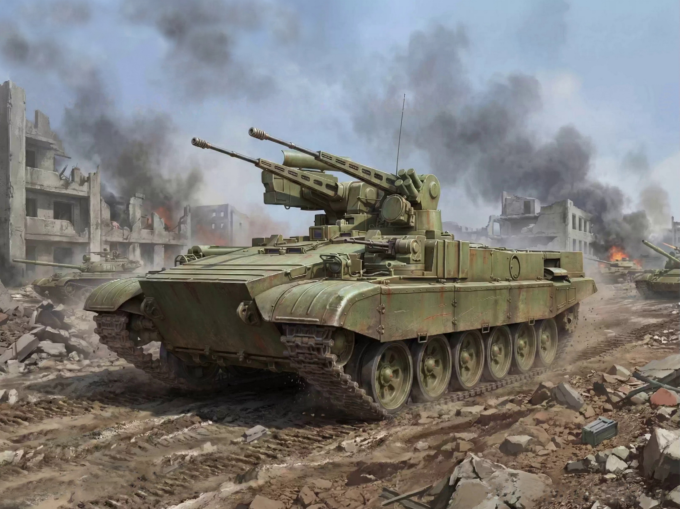 Soviet Object 781 Fire Support Combat Vehicle