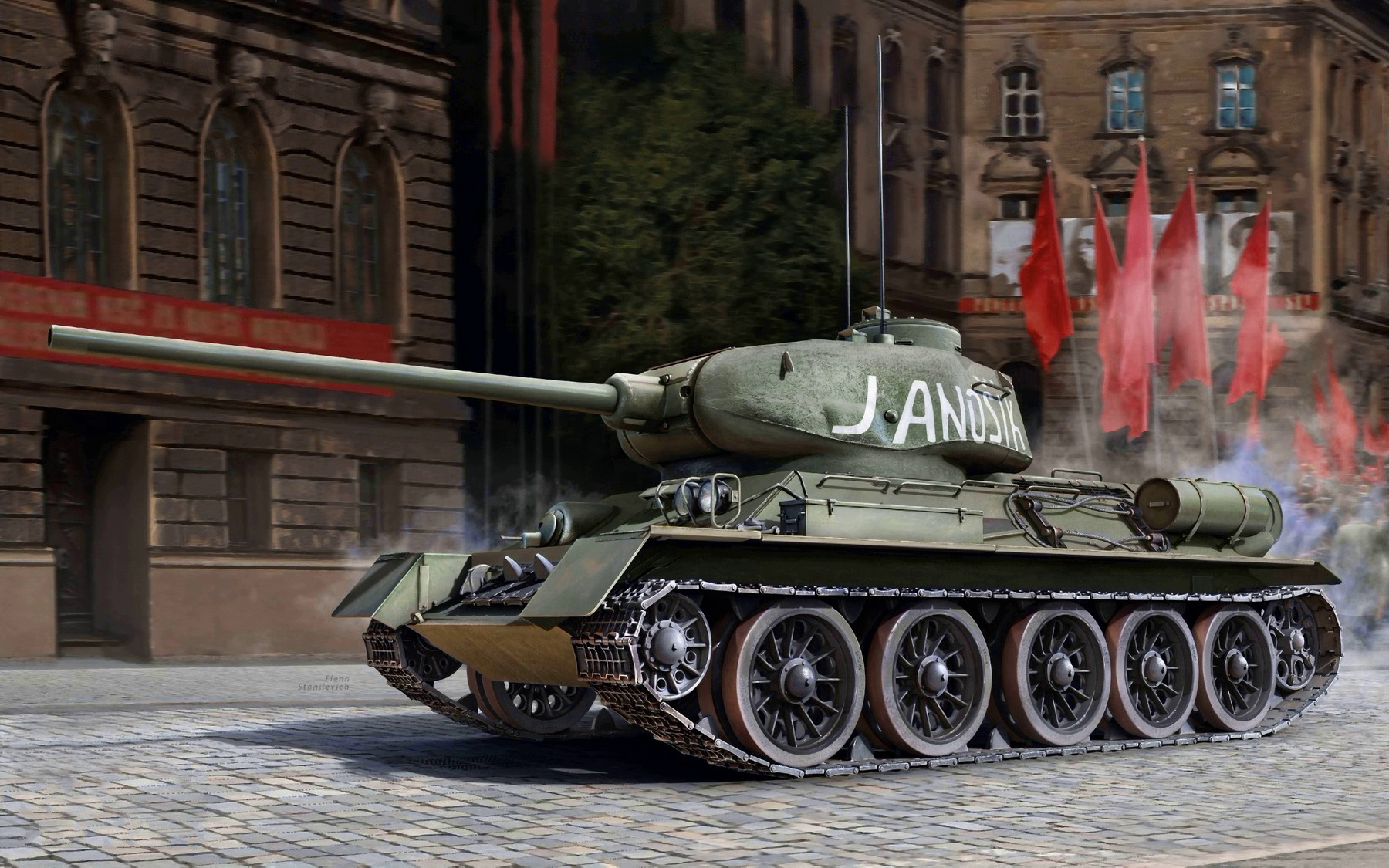 T-34/85 Czechoslovak Prod. Late Type