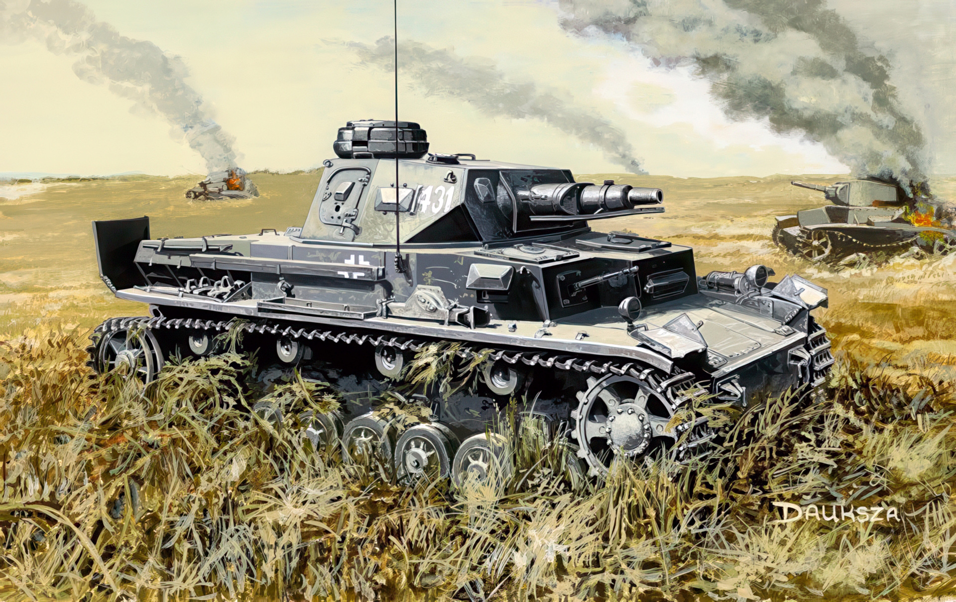 German Tank Pz.Kpfw. IV E France 1940 (Бронетехника)