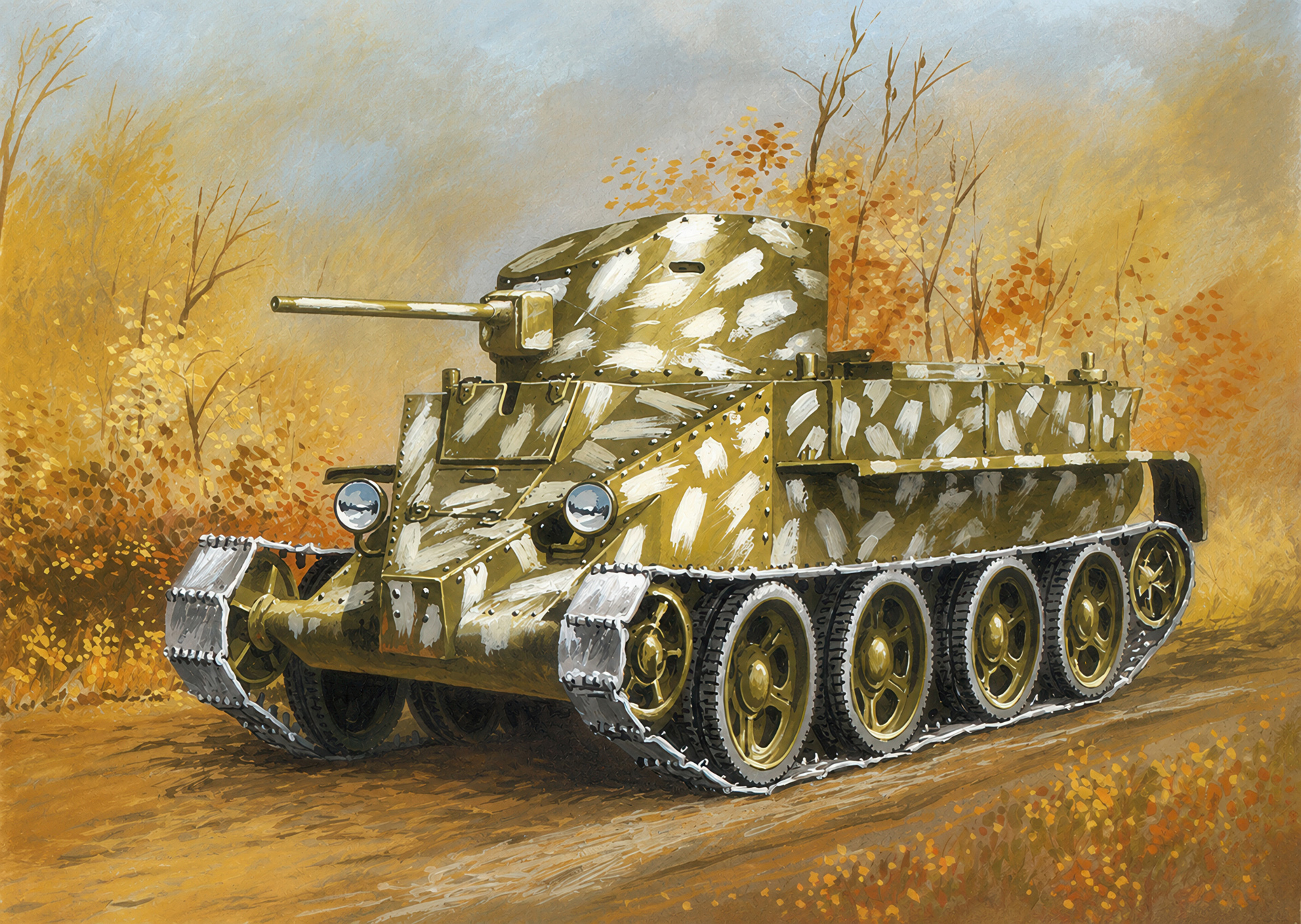 Танк БТ-2 (Бронетехника)