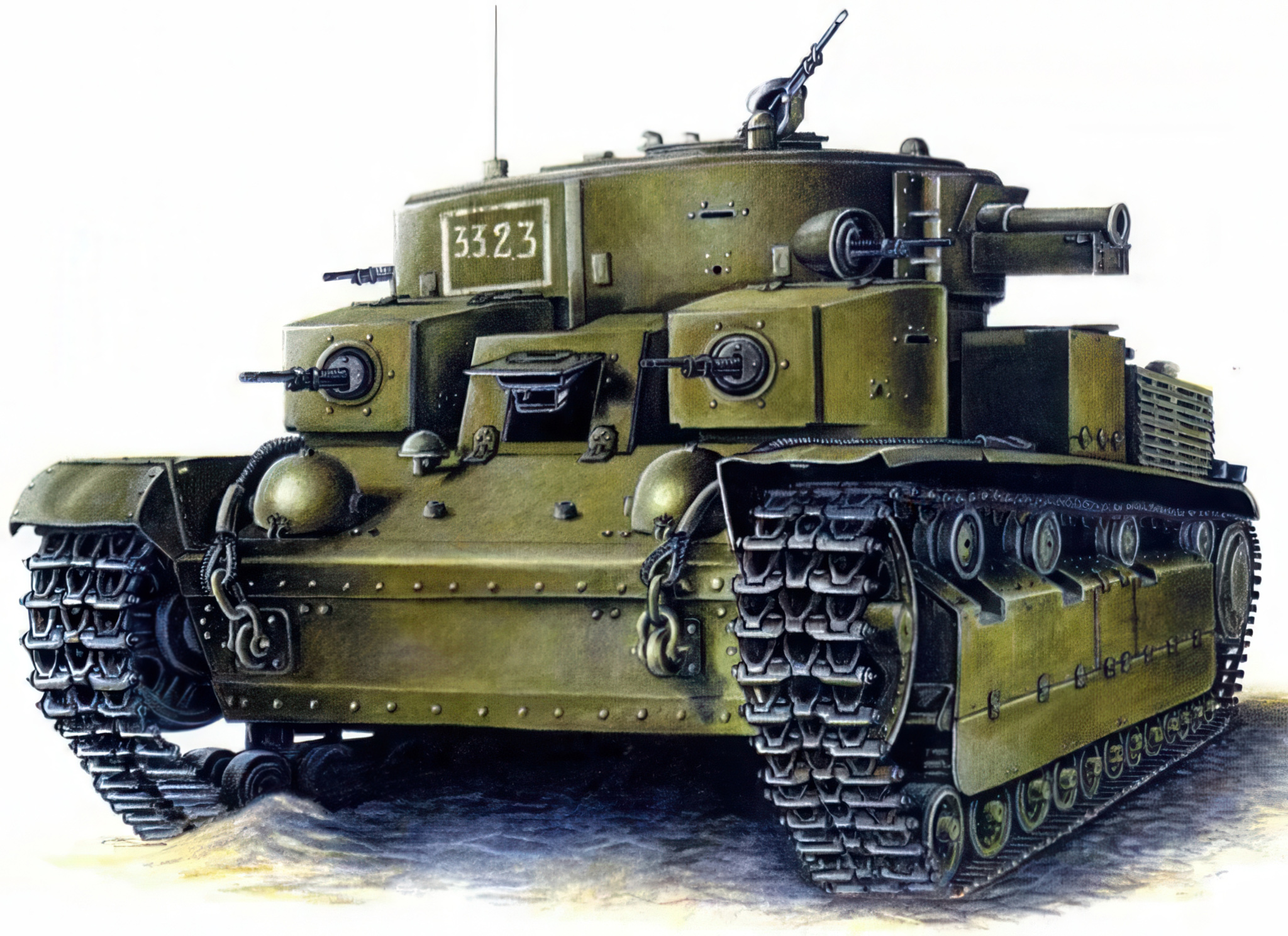 Танк РККА Т-28