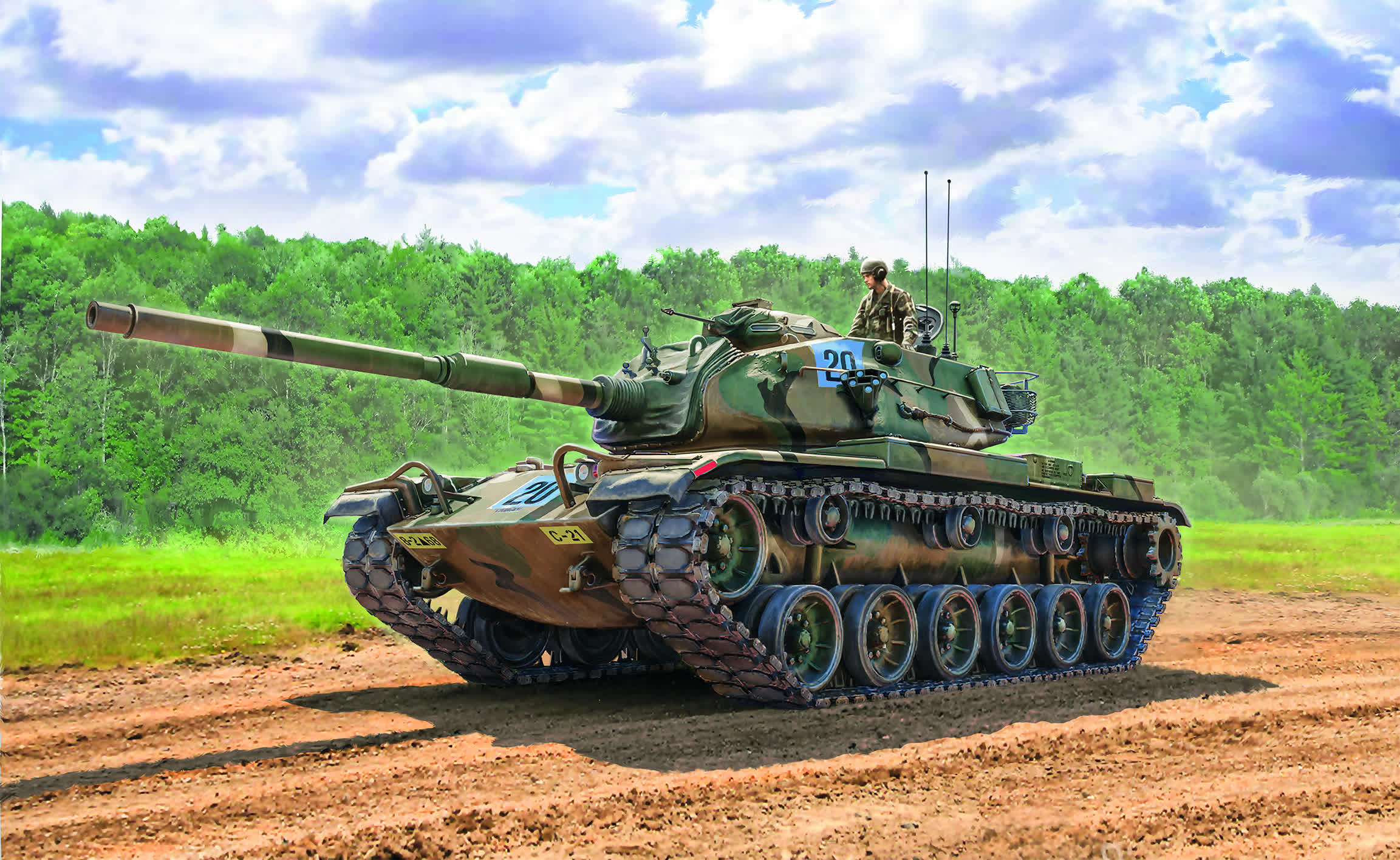 M60A3 MBT (Бронетехника)