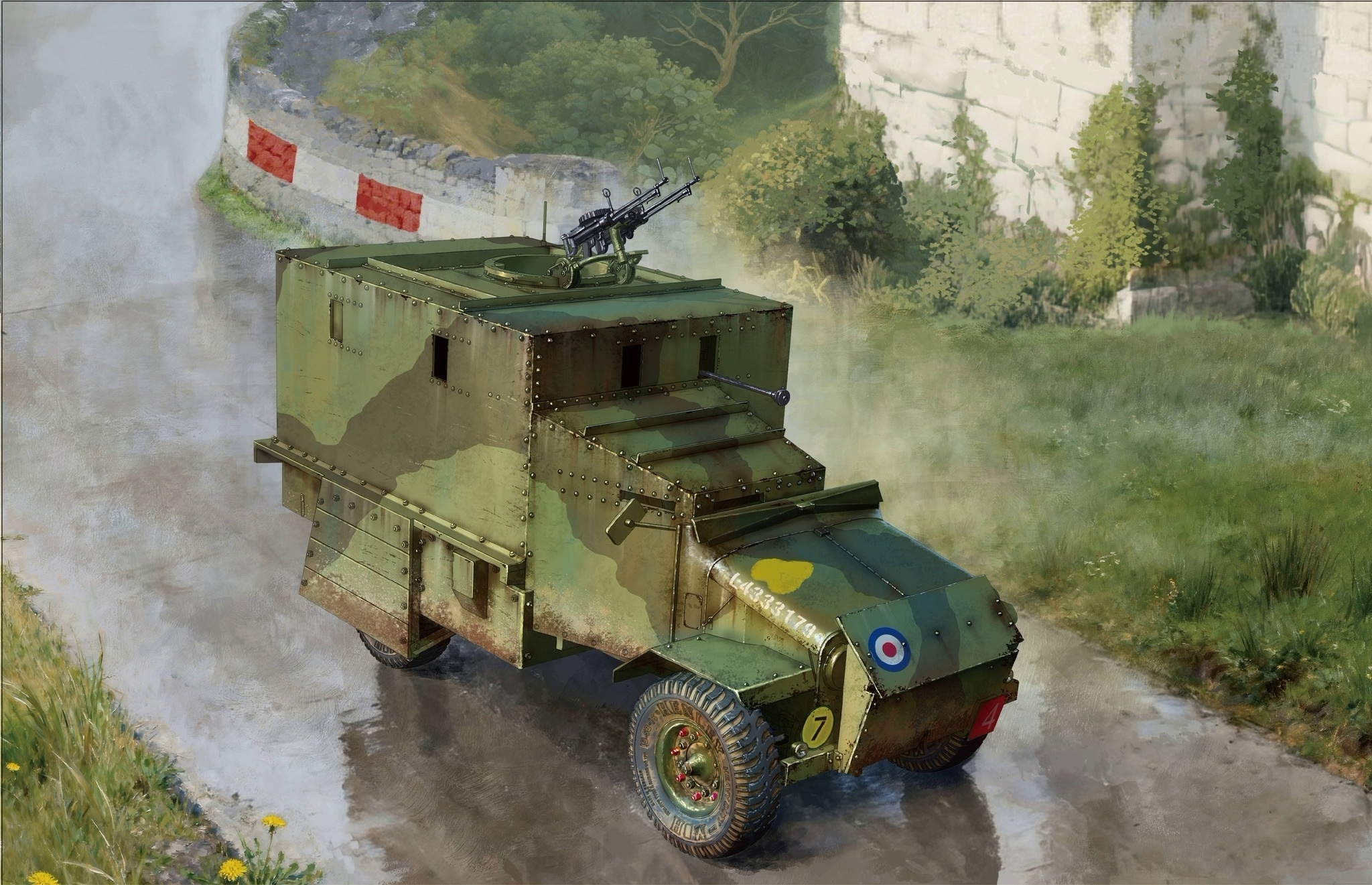 рисунок Badford OXA Lorry 30ctw Anti-Tank