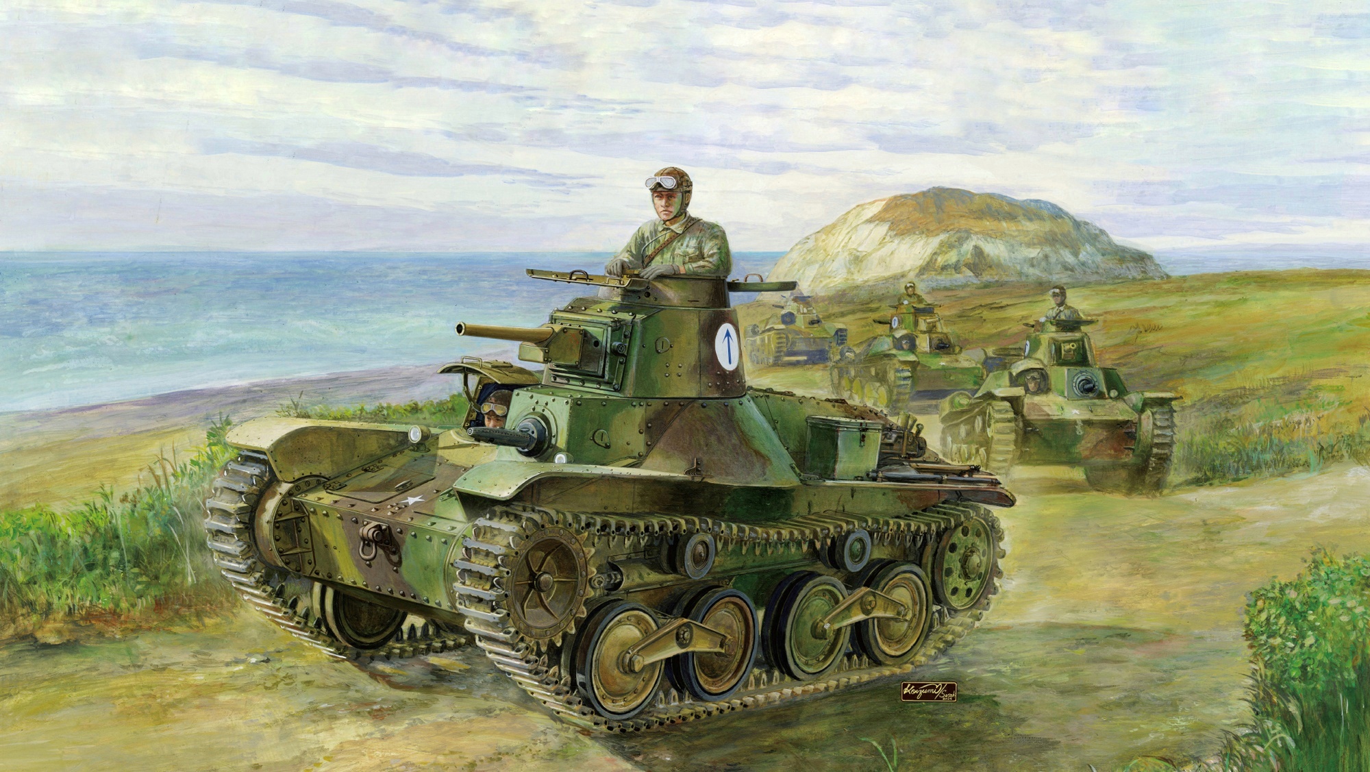 IJA Light Tank Type 95 Ha-Go Late Prod., Iwo Jima