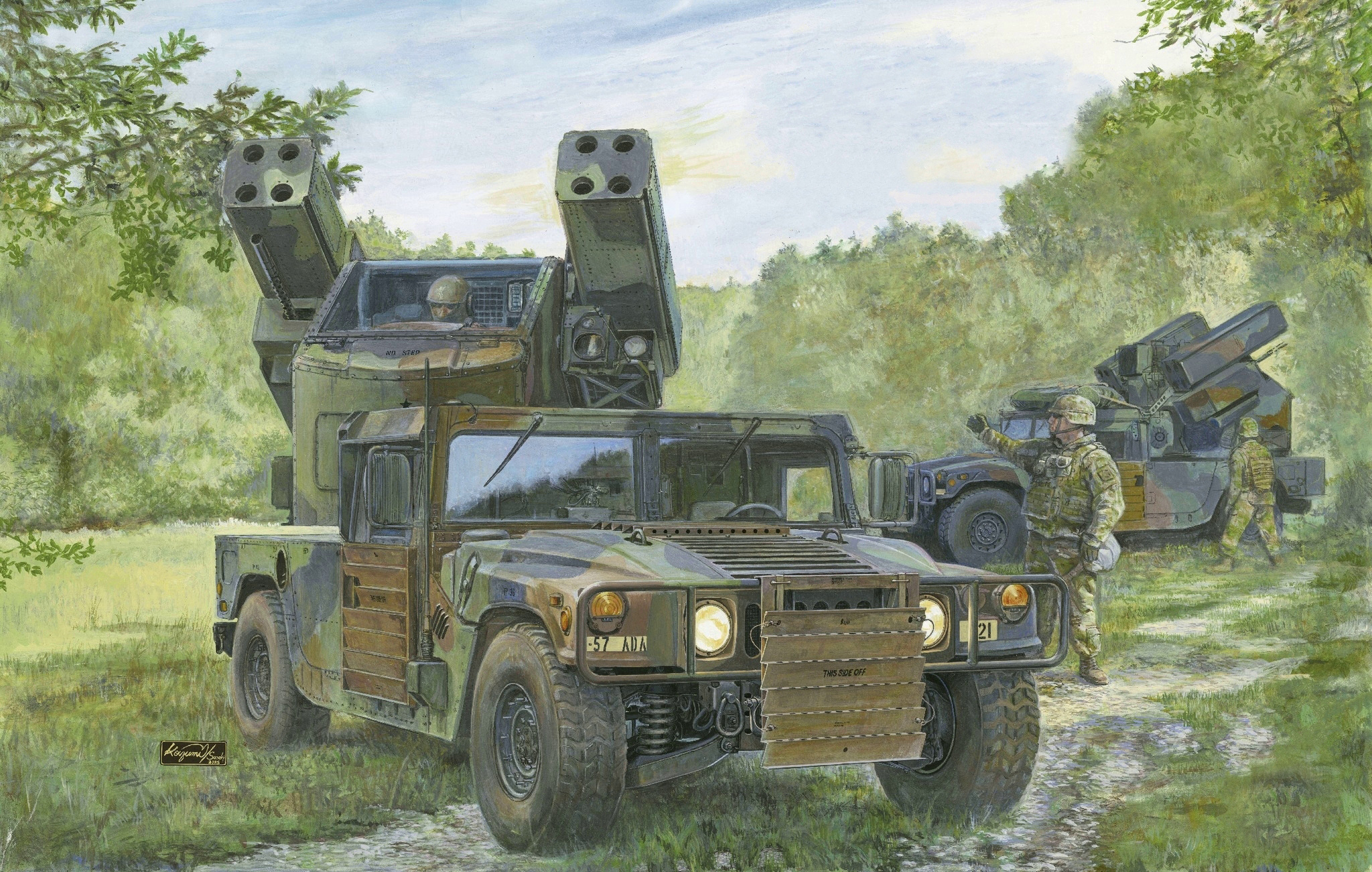 рисунок AN/TQN M1097 Avenger