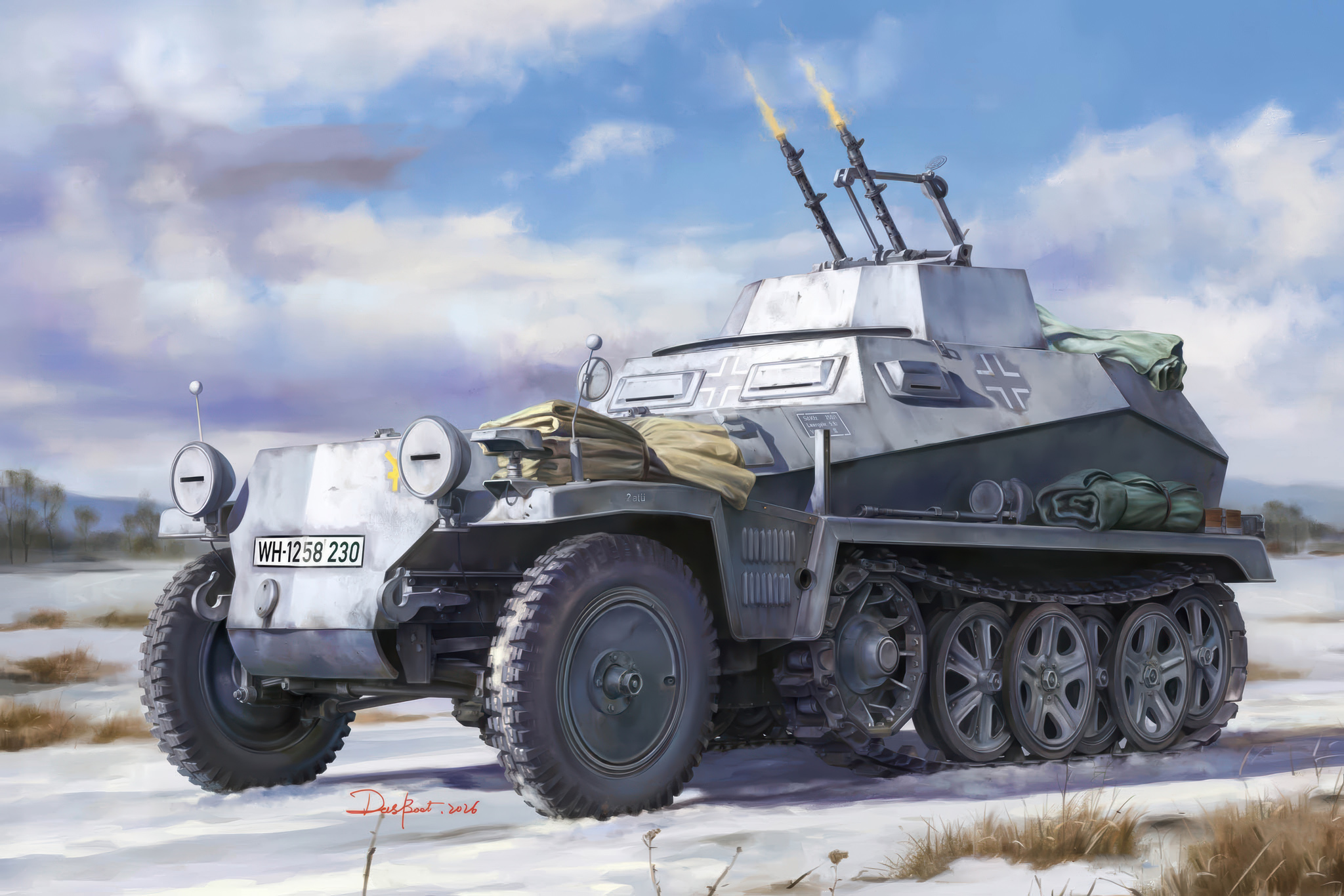 Sd.Kfz.250/4 Ausf.A