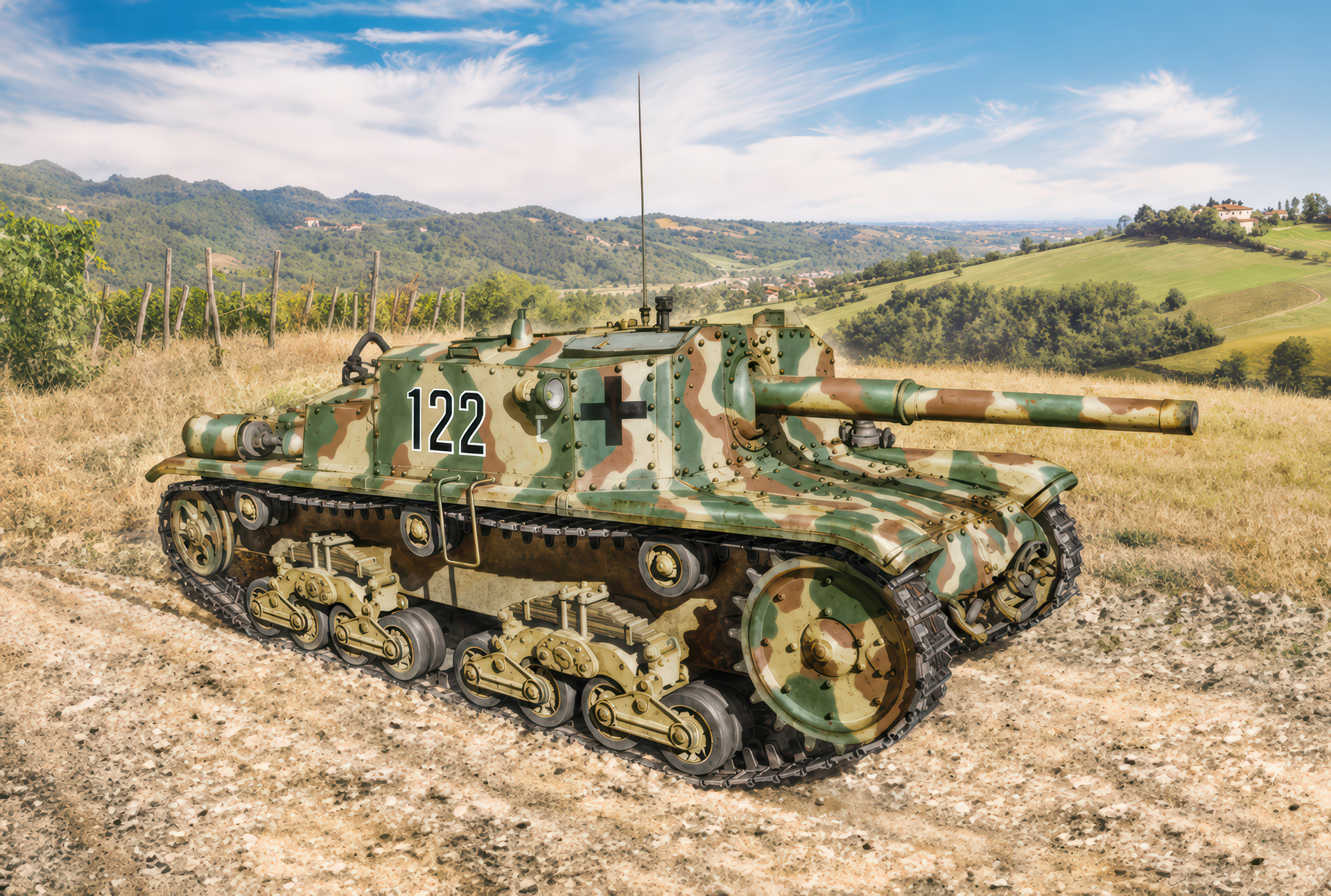 Semovente M42 da 75/34 (Бронетехника)