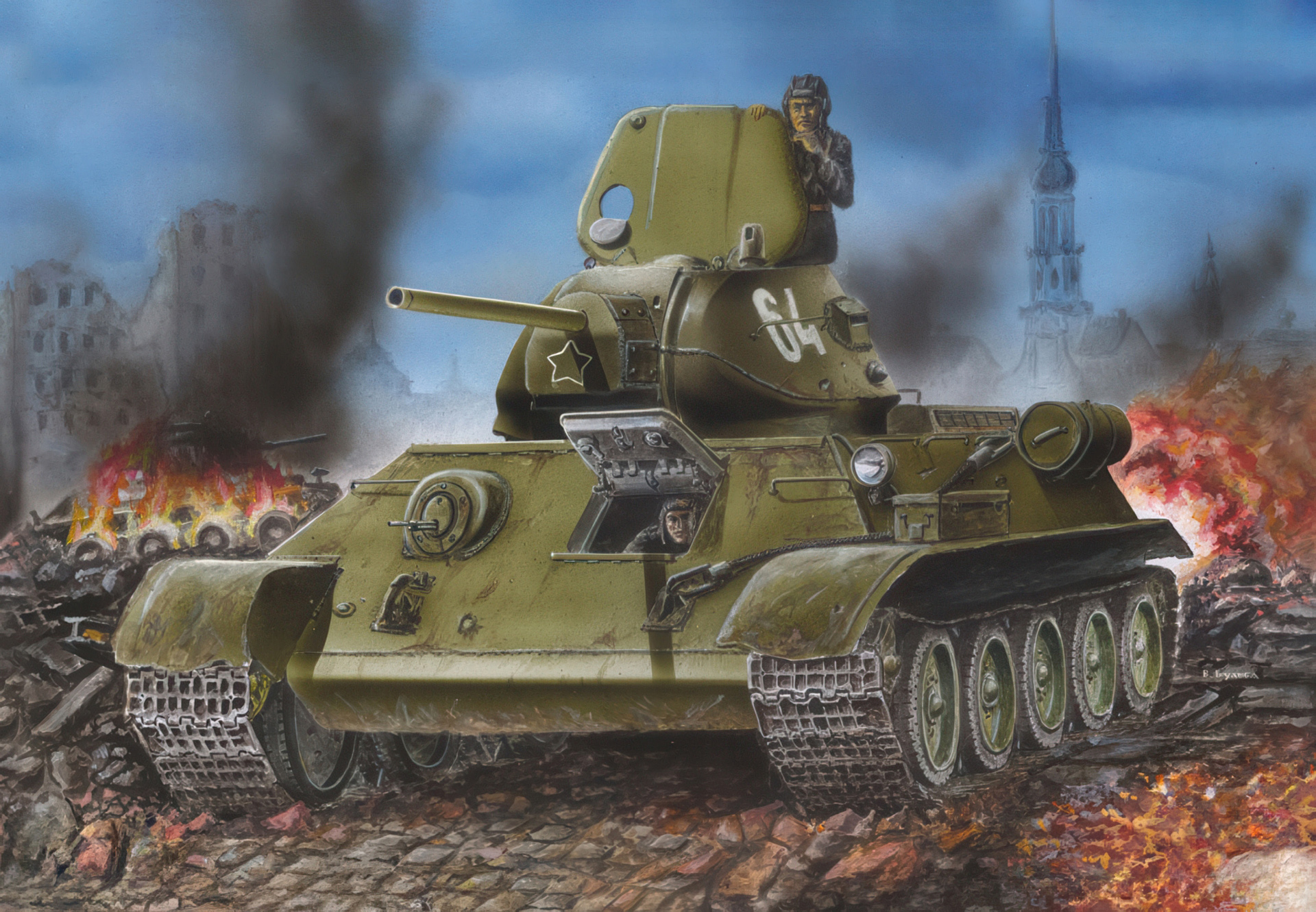 Советский танк Т-34-76